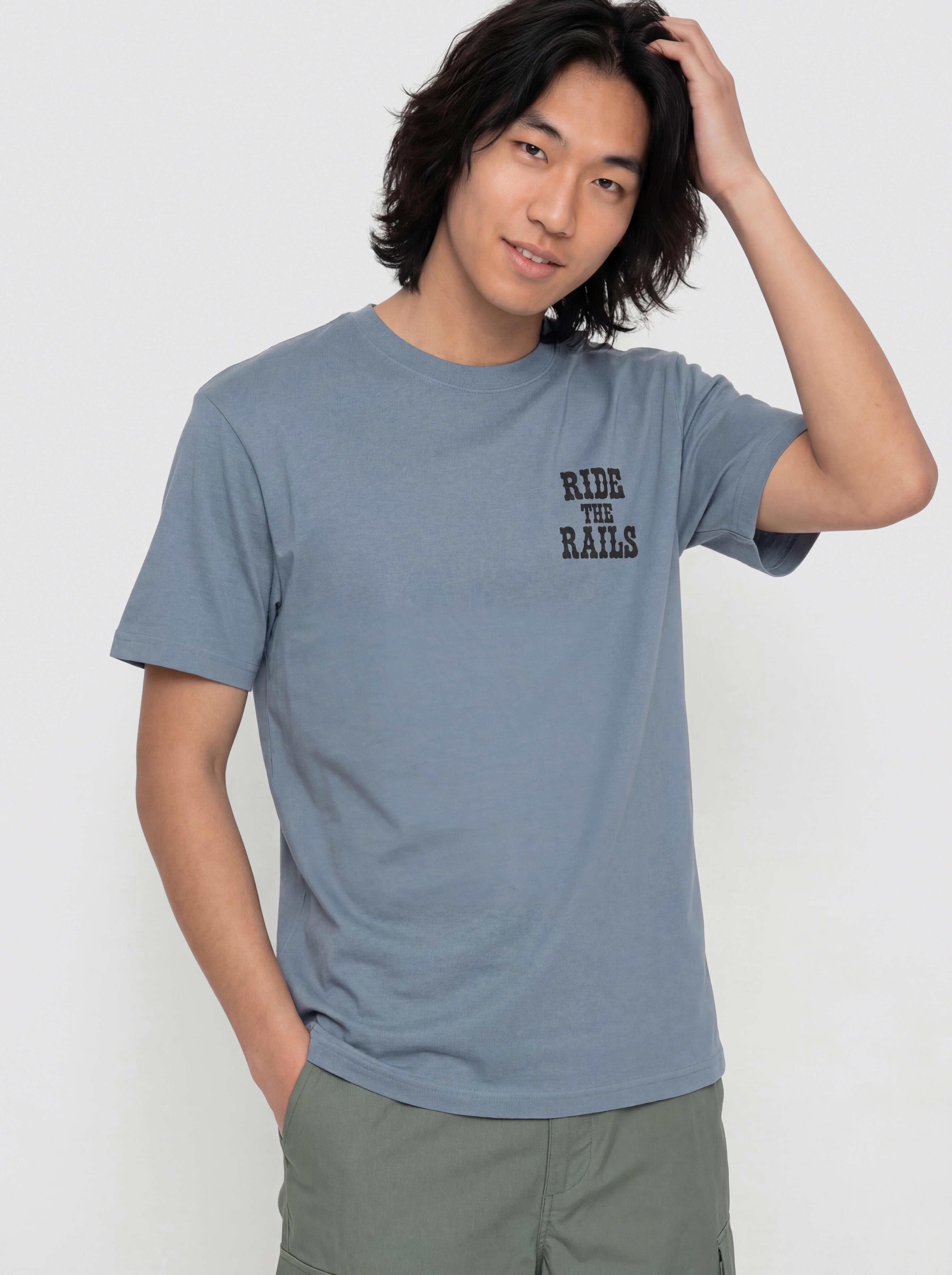 Element T-Shirt Timber On Track (blue mirage)