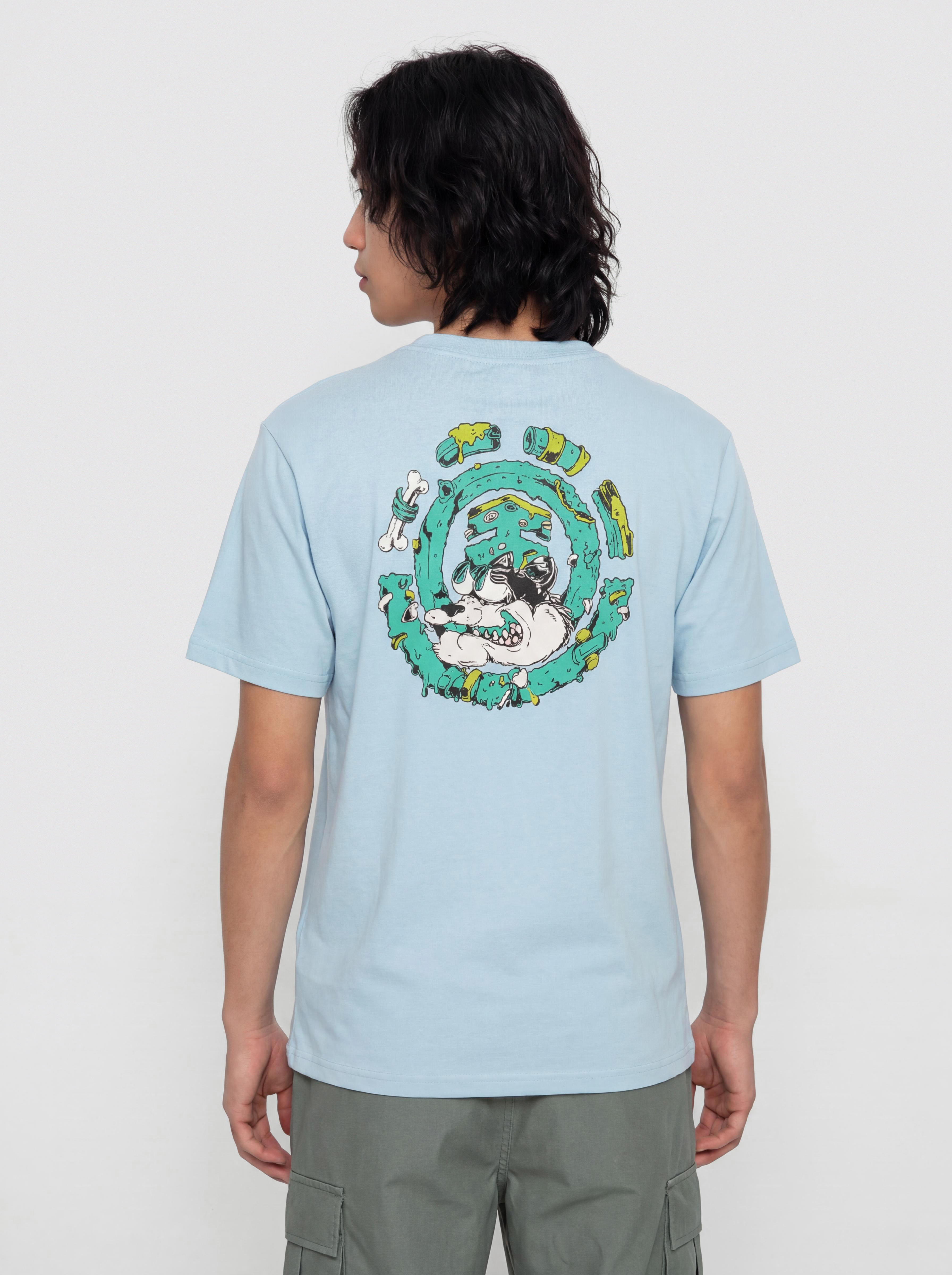 Element T-Shirt Bad Doggie (forget me not)
