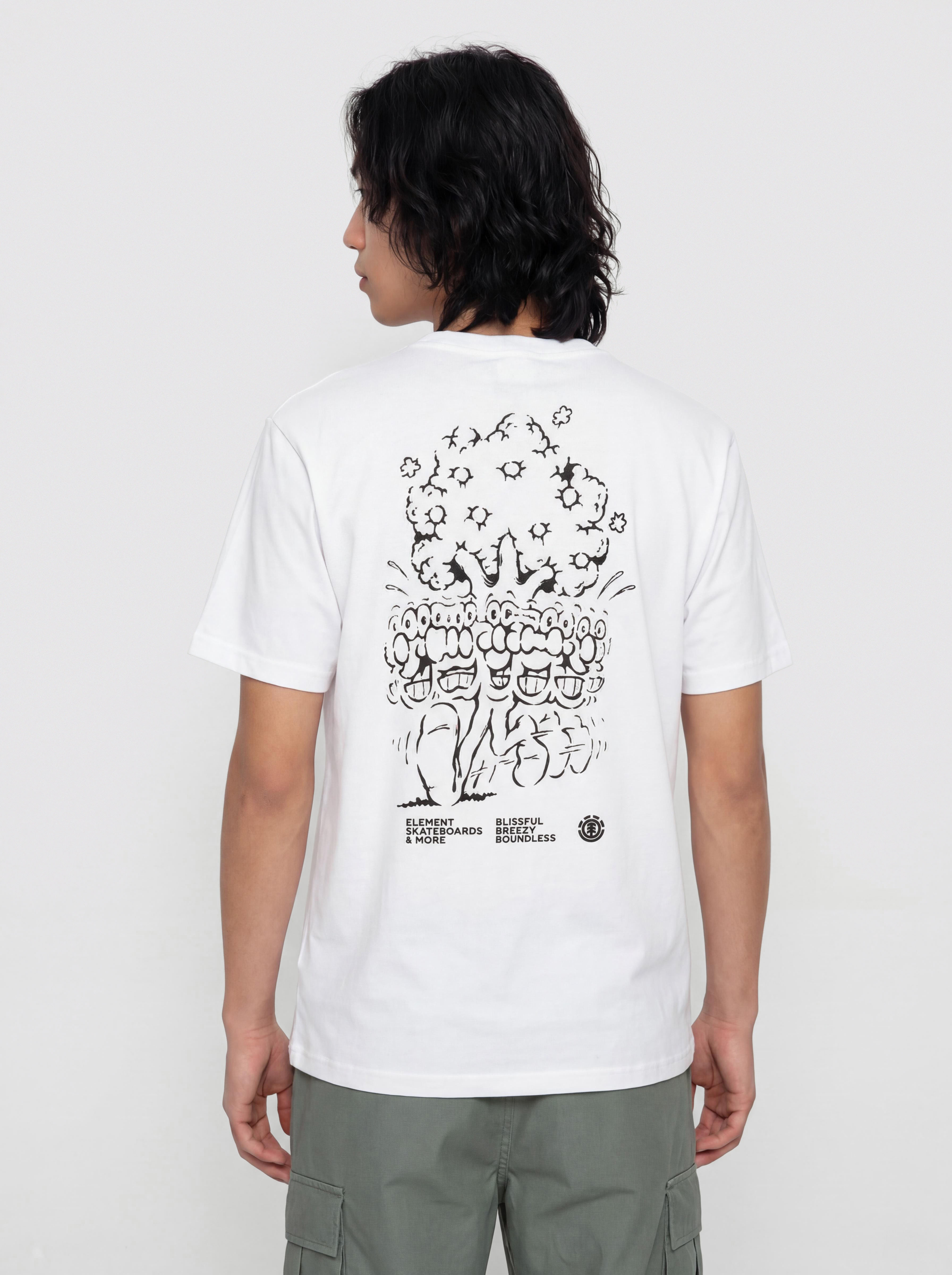 Element T-Shirt Motion Tree (optic white)