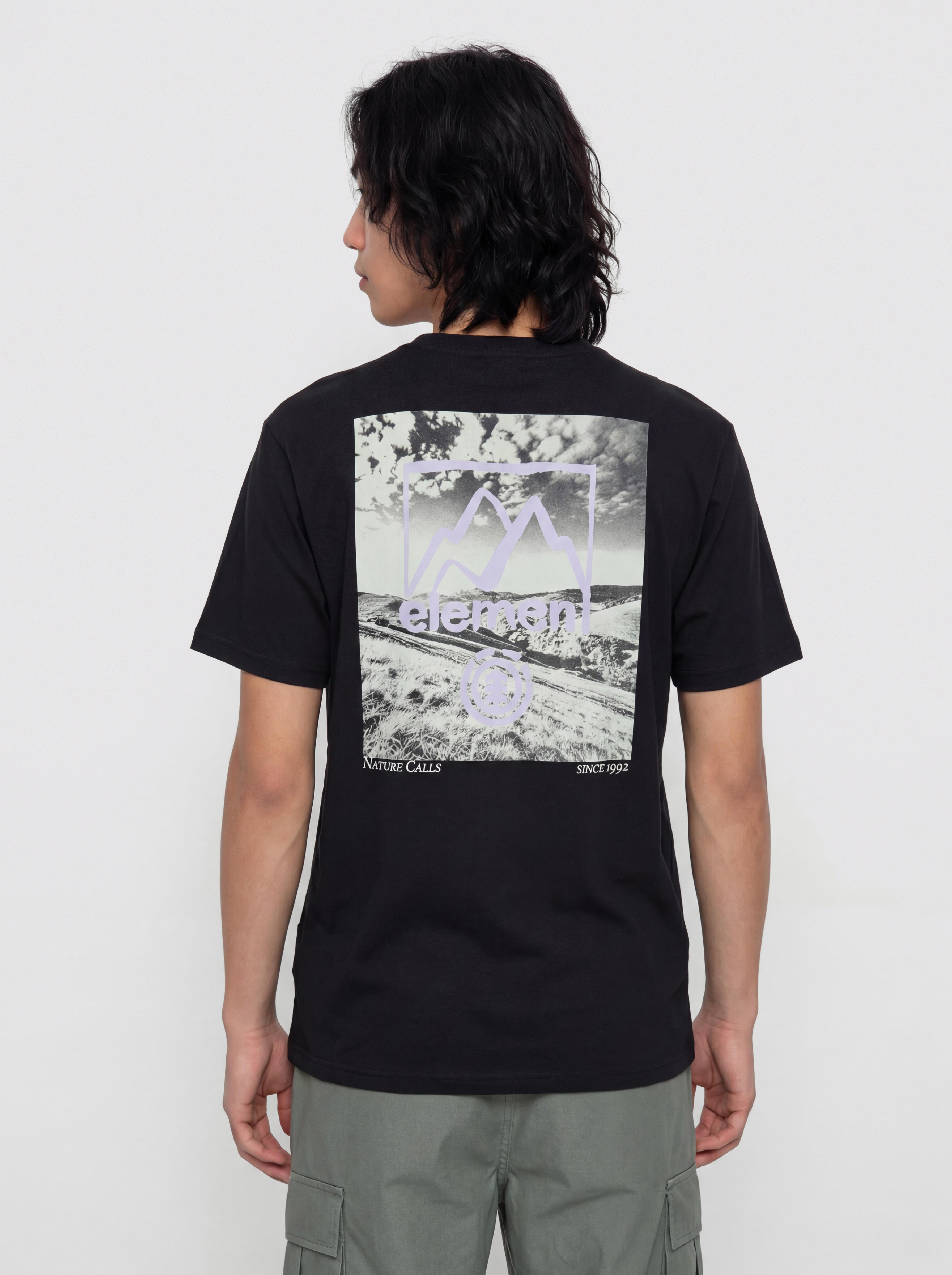 Element Open Hills T-Shirt (off black)