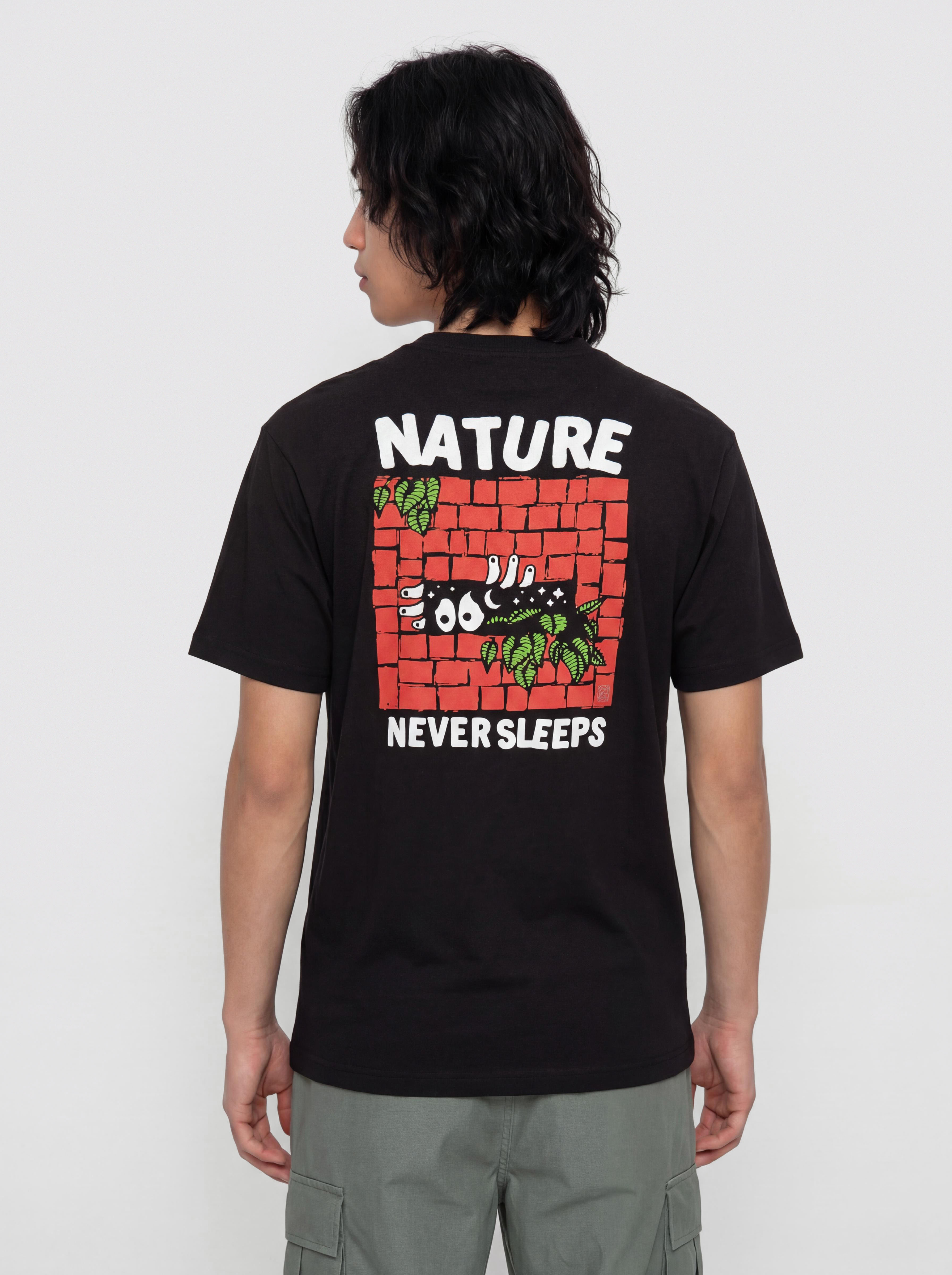 Element Never T-shirt (flint black)