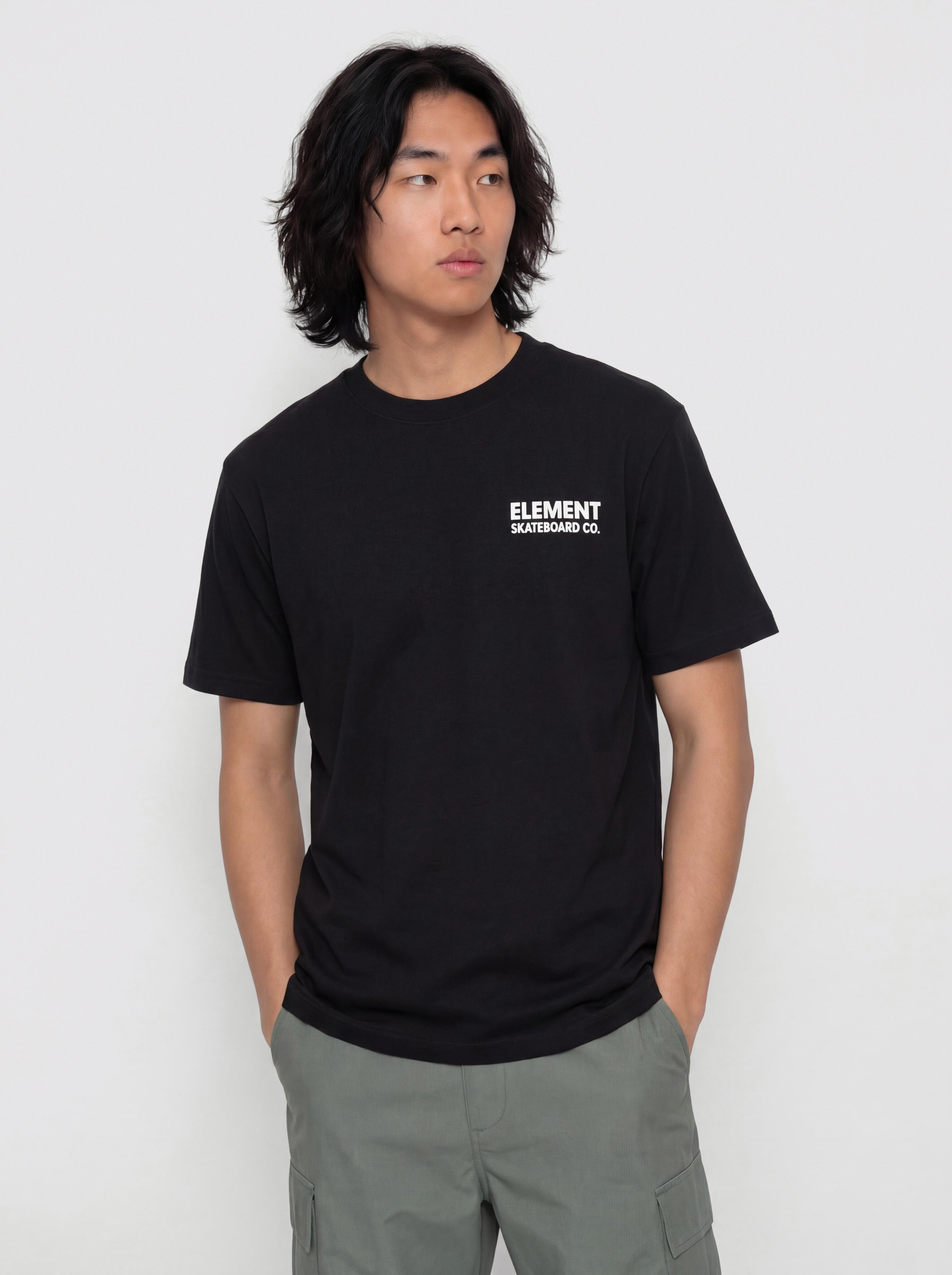 Element Never T-shirt (flint black)