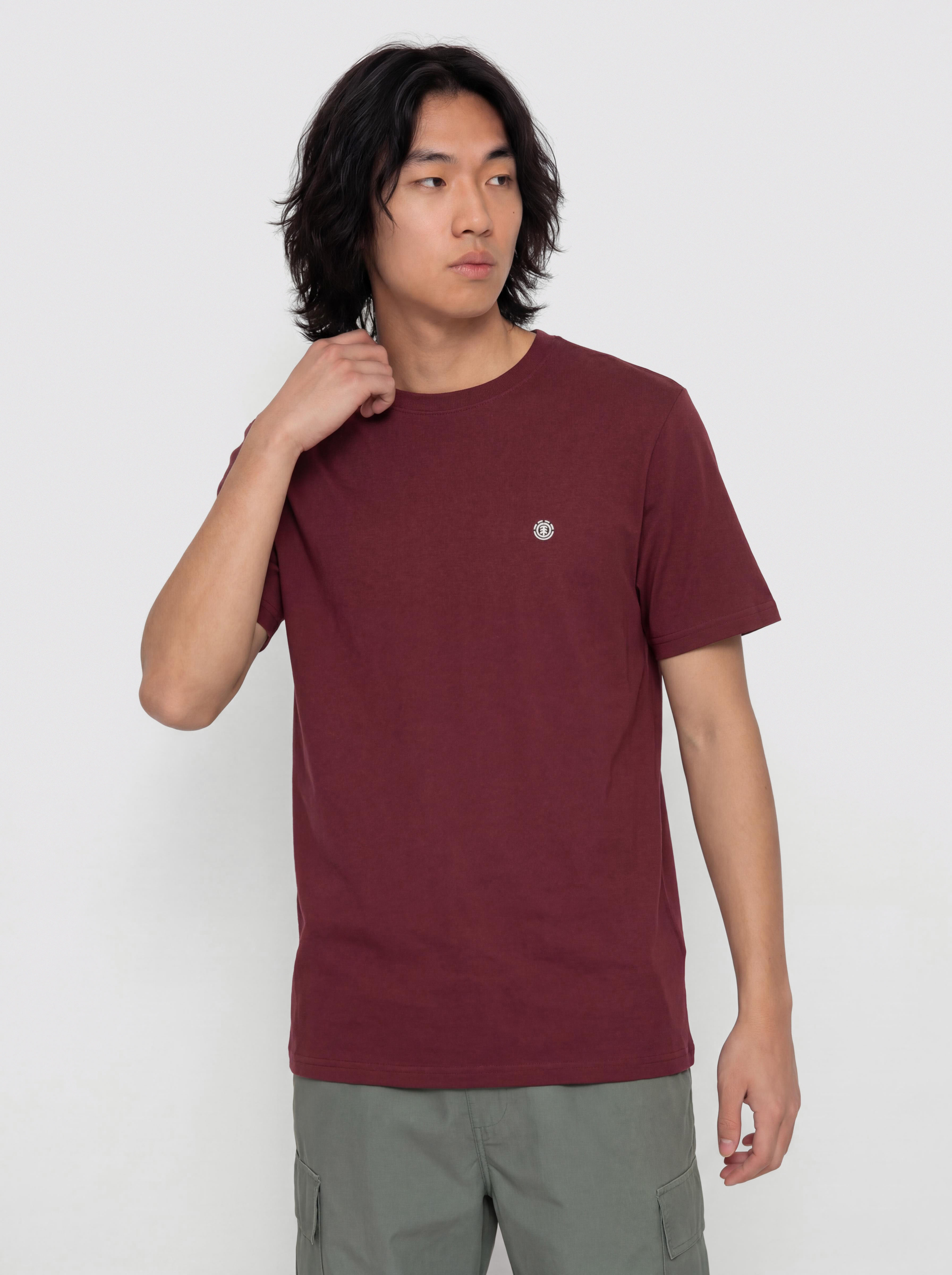 Element T-Shirt Icon Embroidery (zinfandel)