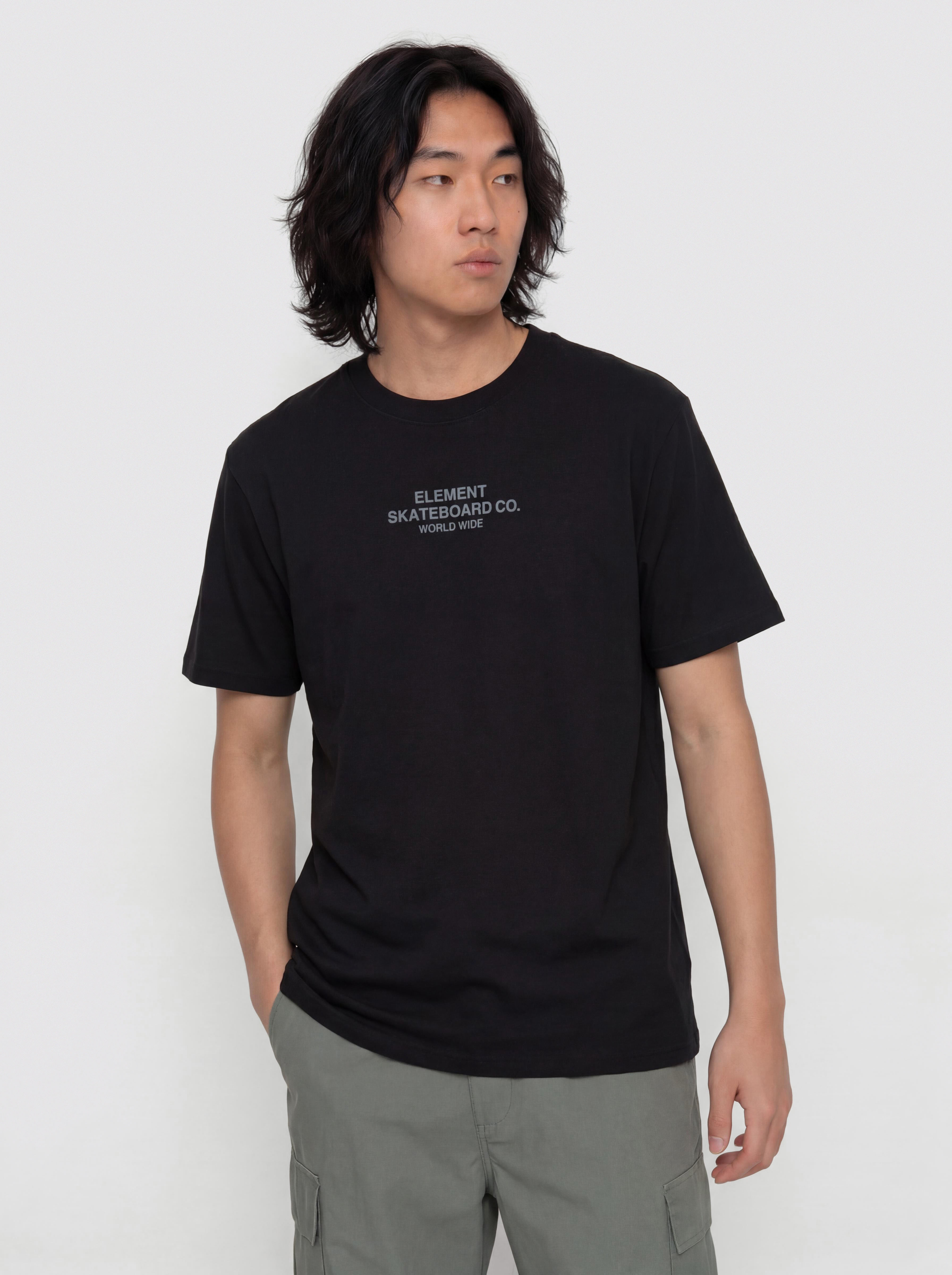 Element T-Shirt Skateboard Co (flint black)