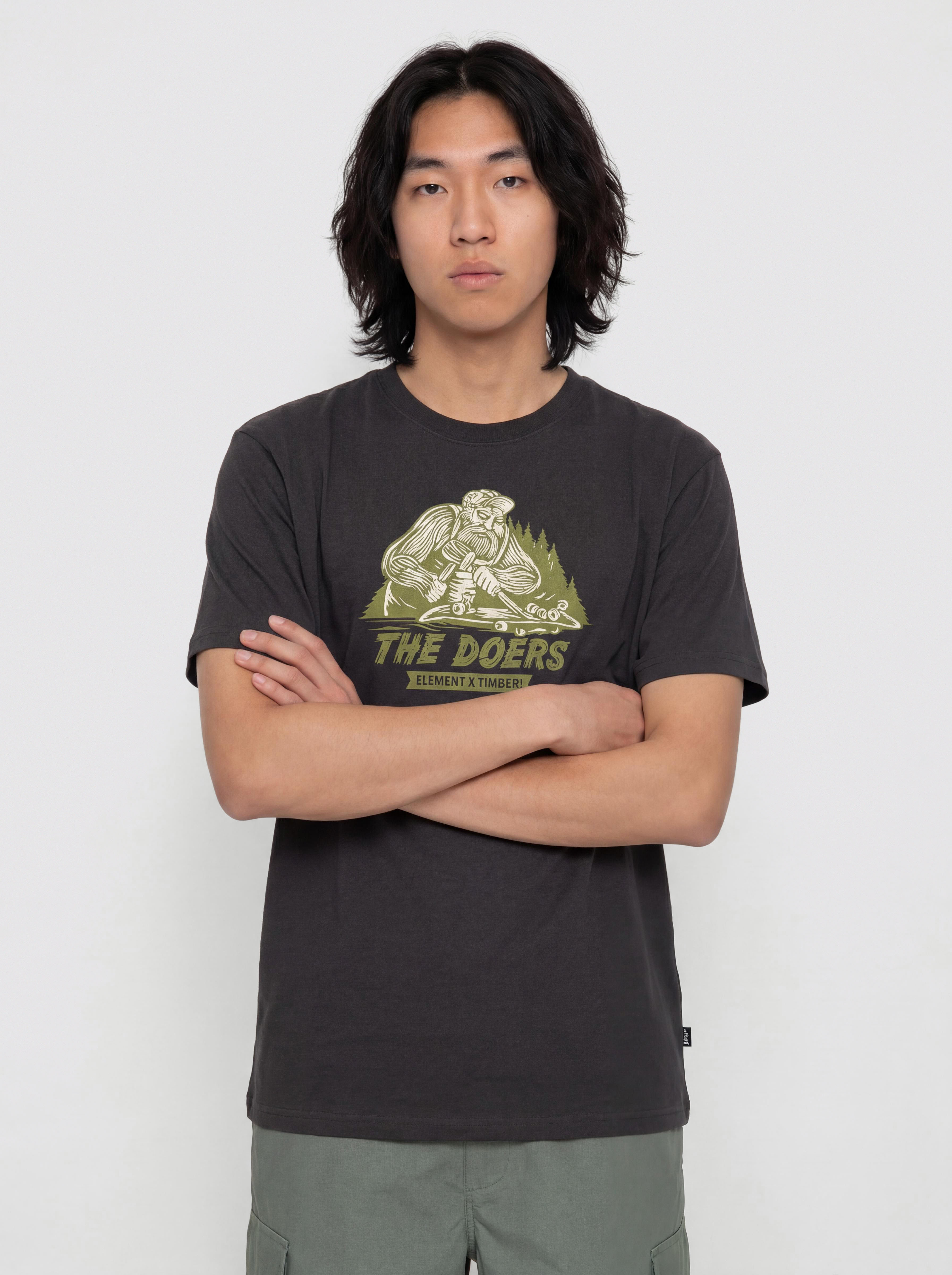 Element T-Shirt Timber Shaper (off black)