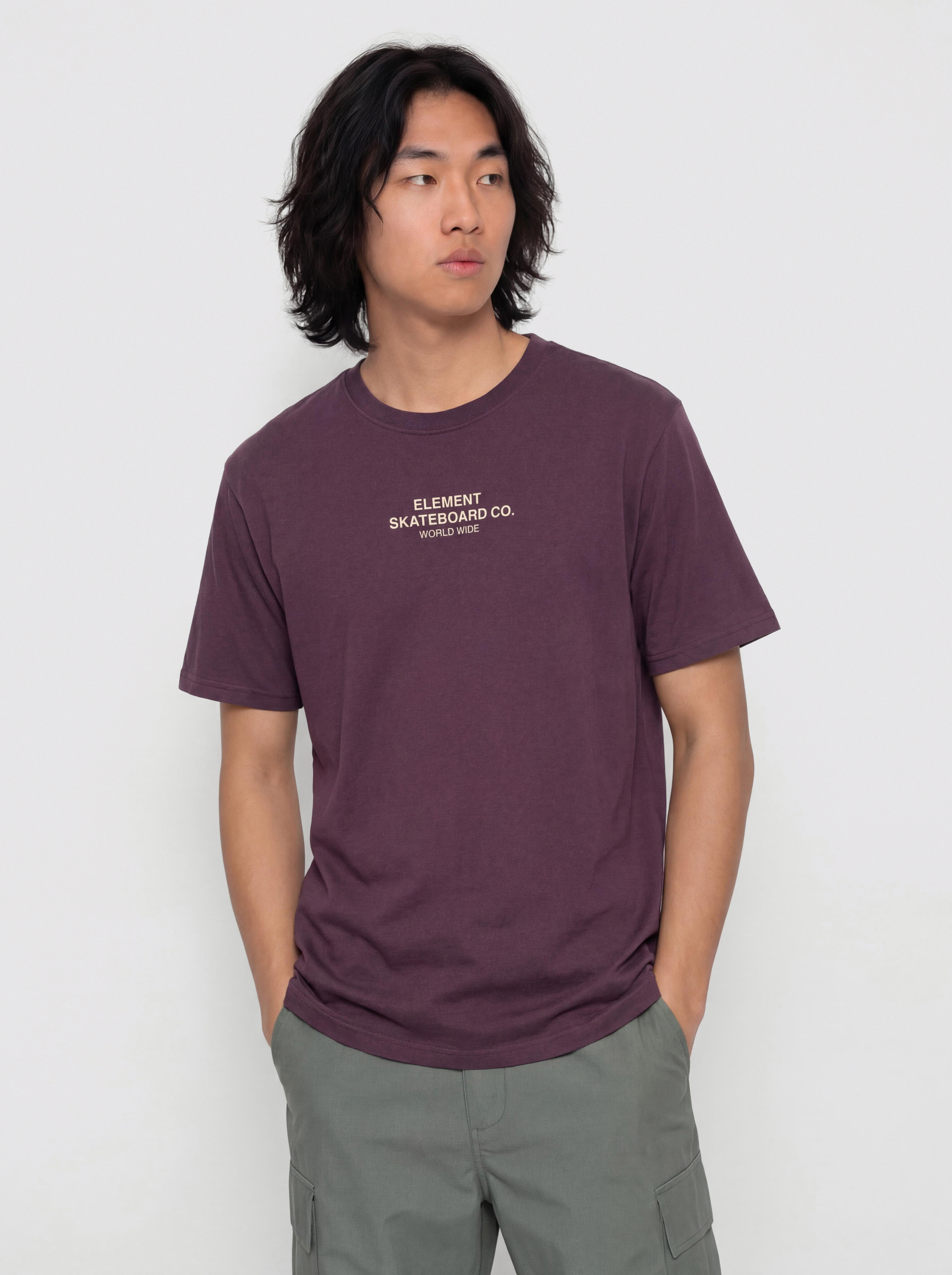 Element Skateboard T-Shirt (plum perfect)