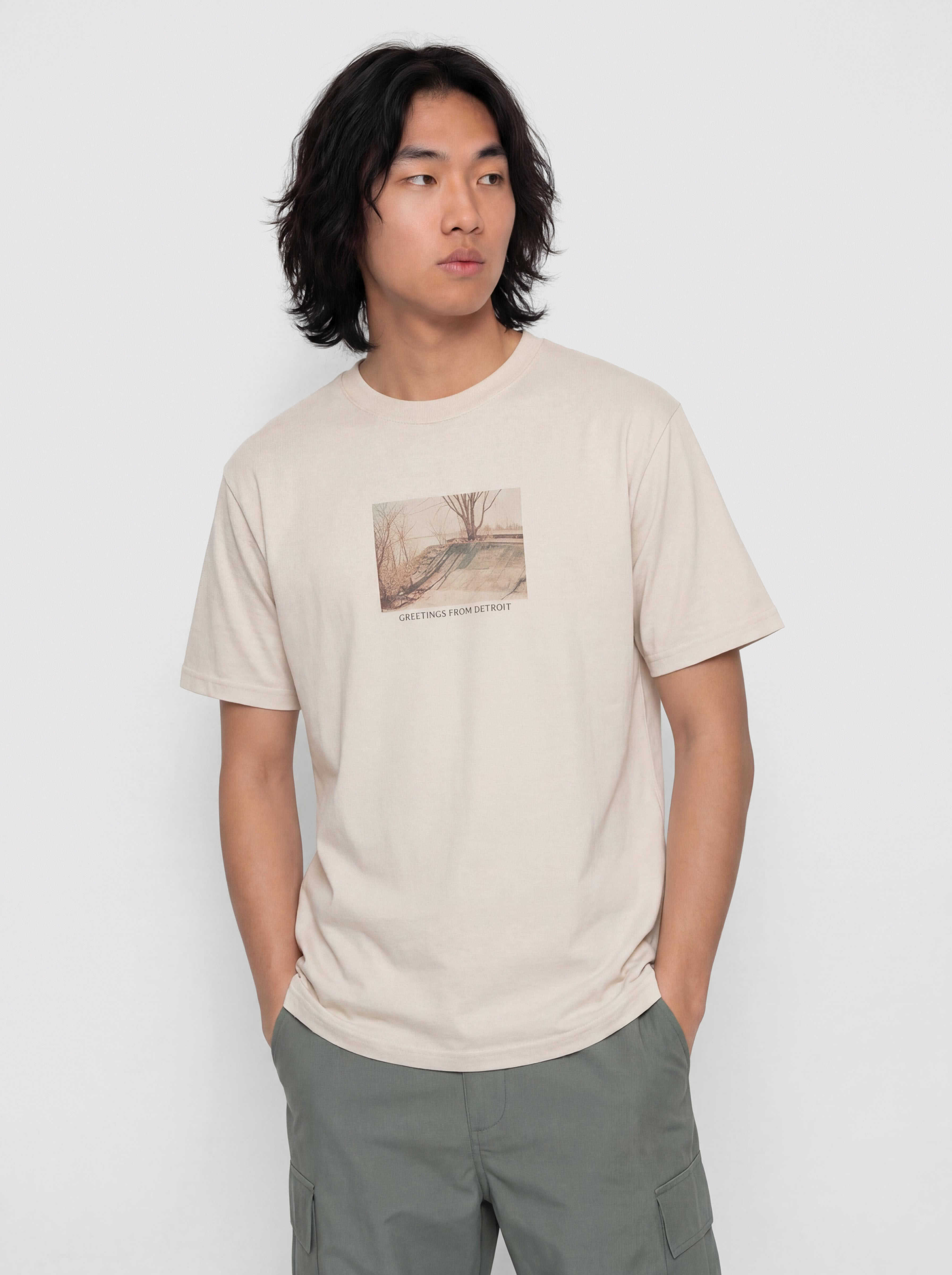 Element Detroit T-Shirt (oat milk)