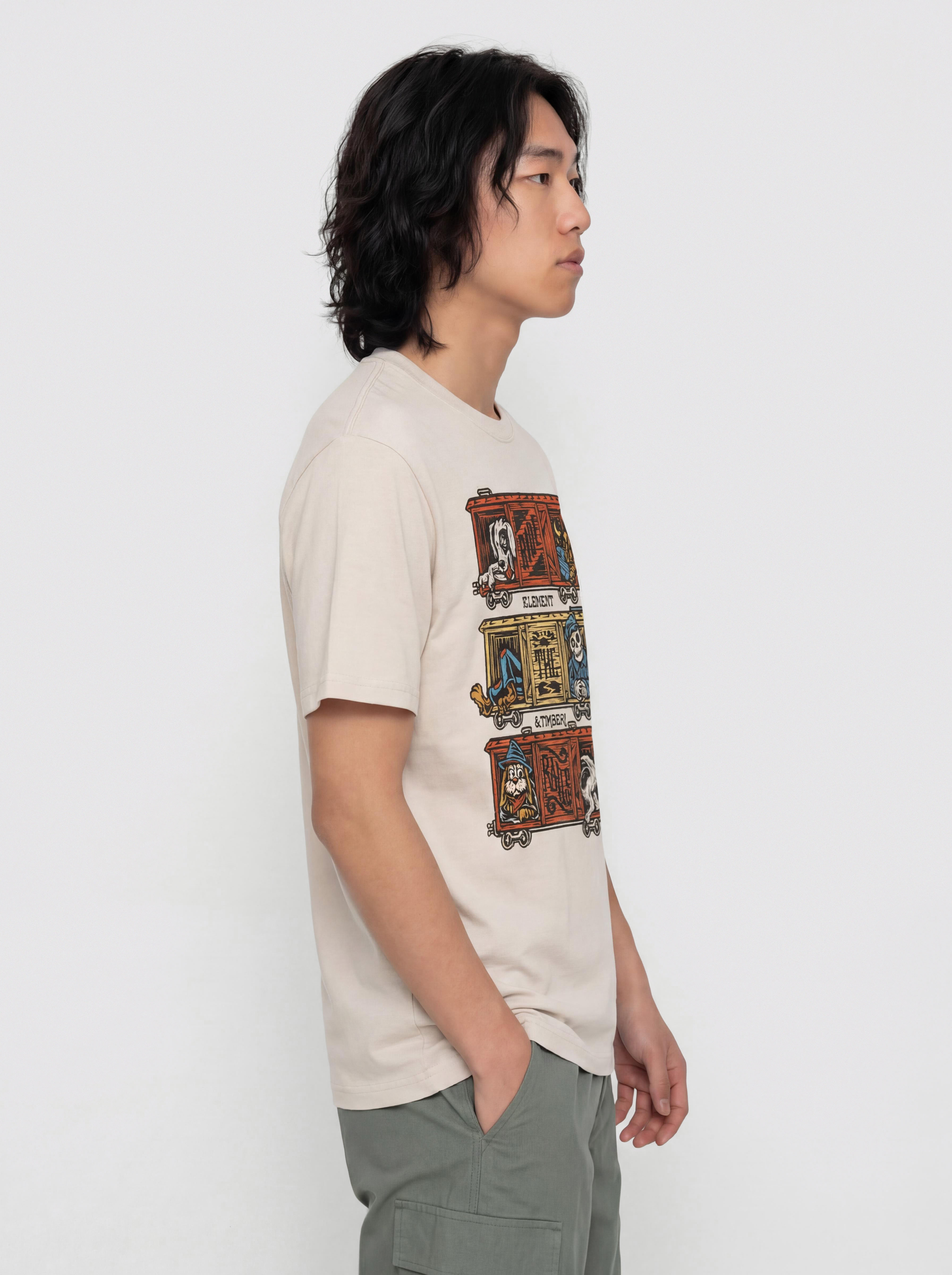 Element T-Shirt Timber Boxcar (oat milk)