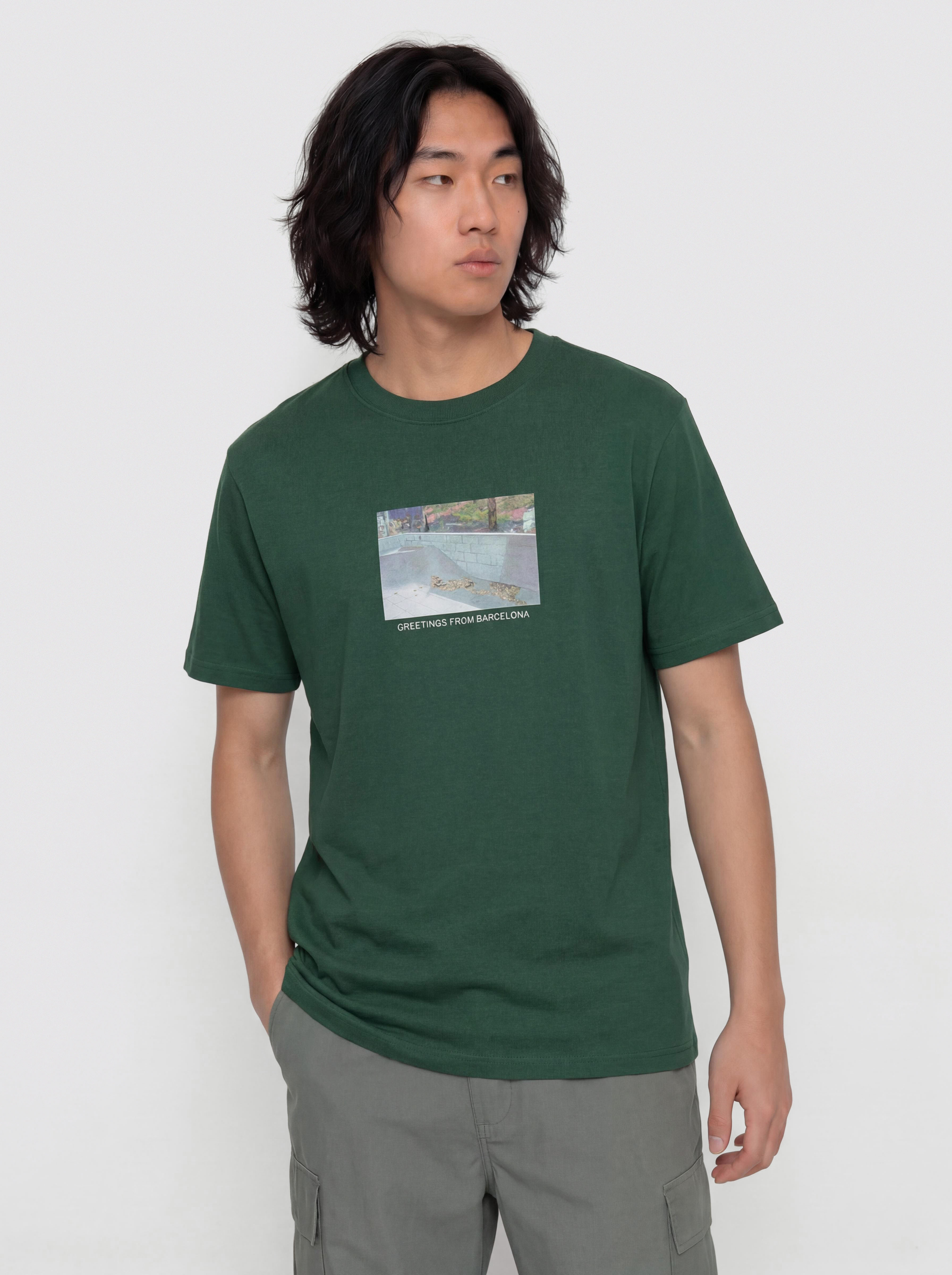 Element T-Shirt Barcelona (trekking green)