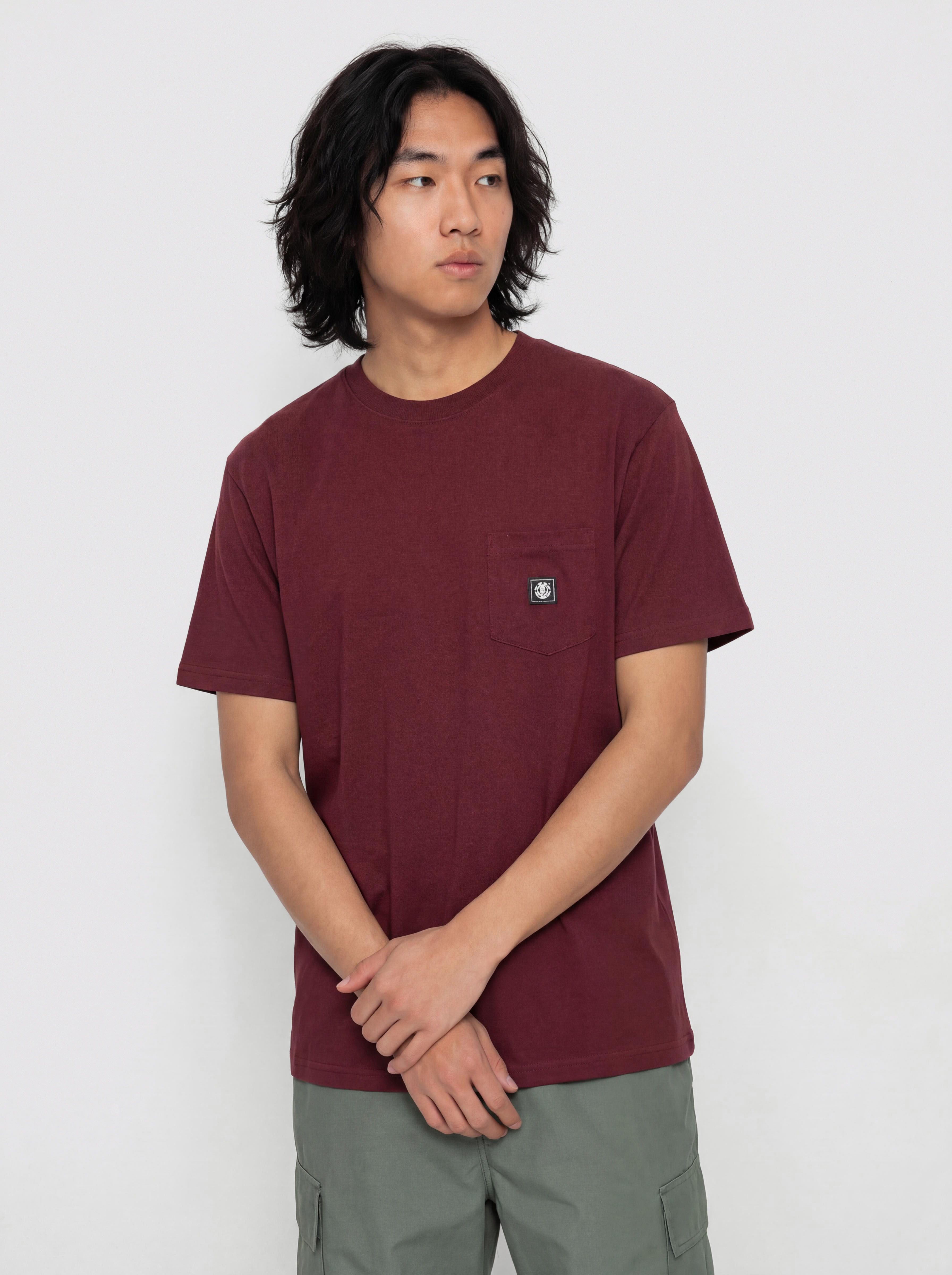 Element T-Shirt Icon Label Pocket (zinfandel)
