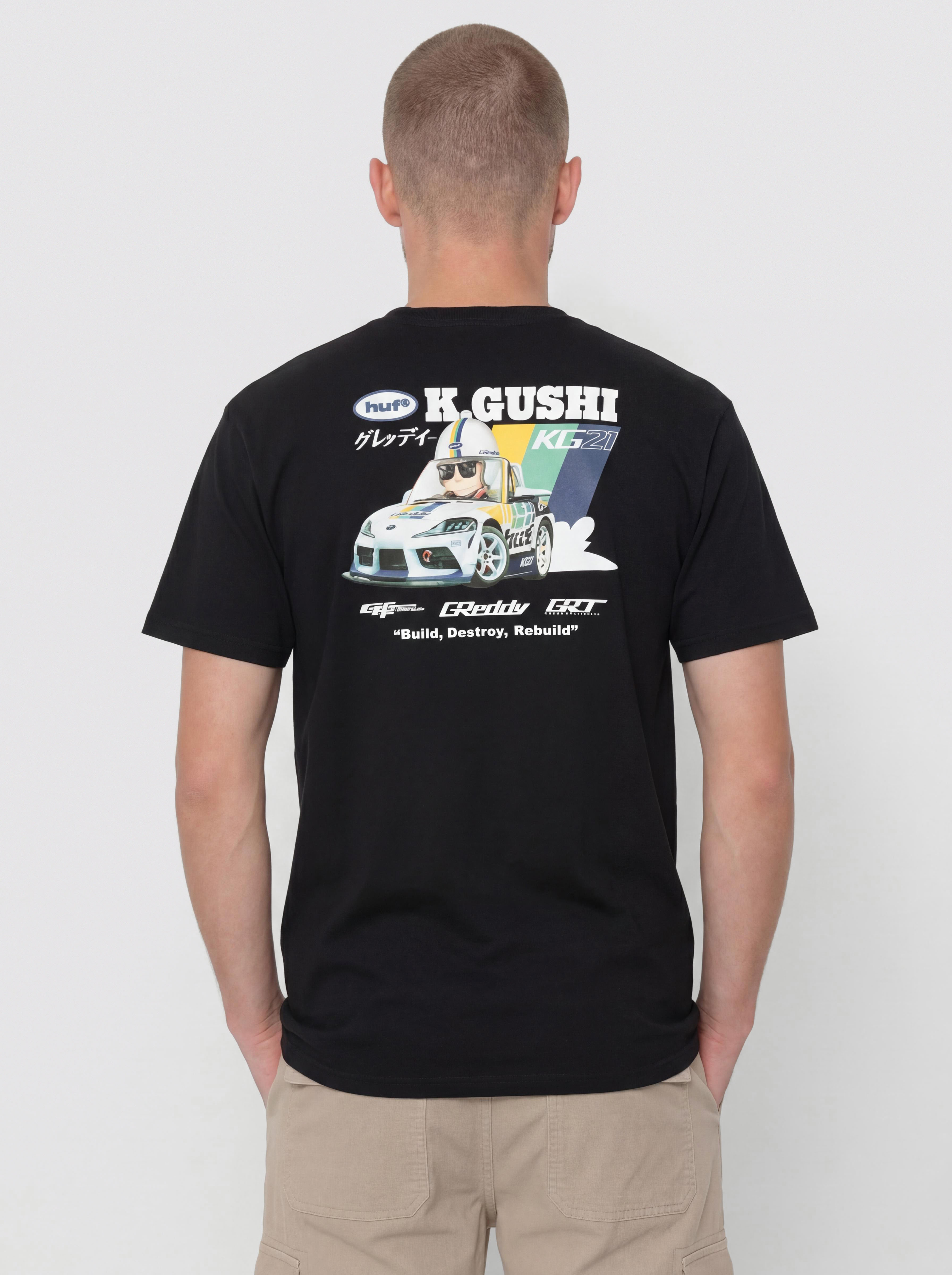 HUF T-Shirt X Greddy Gushi