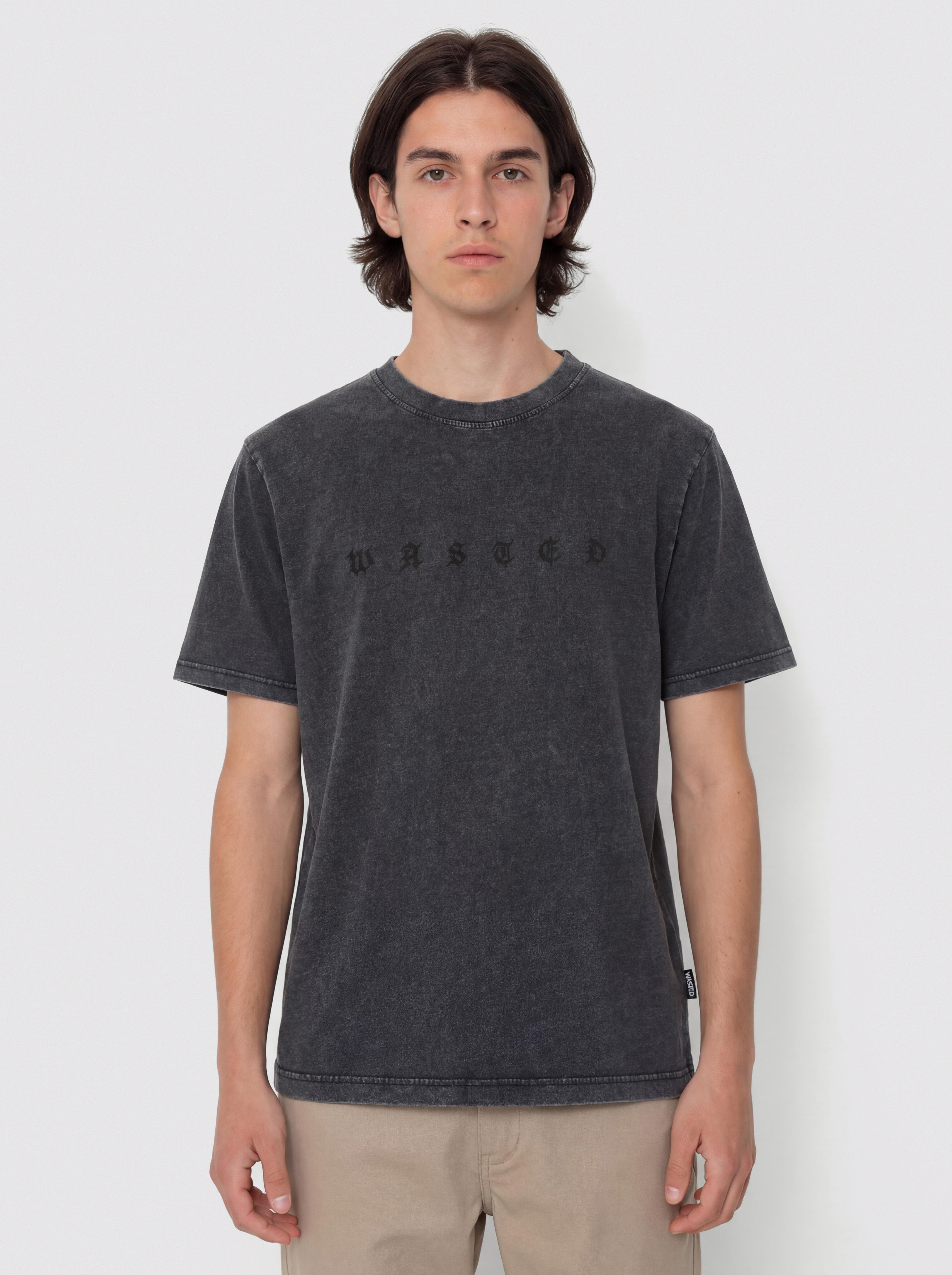 Wasted Paris Splinter Faded T-Shirt (faded black)