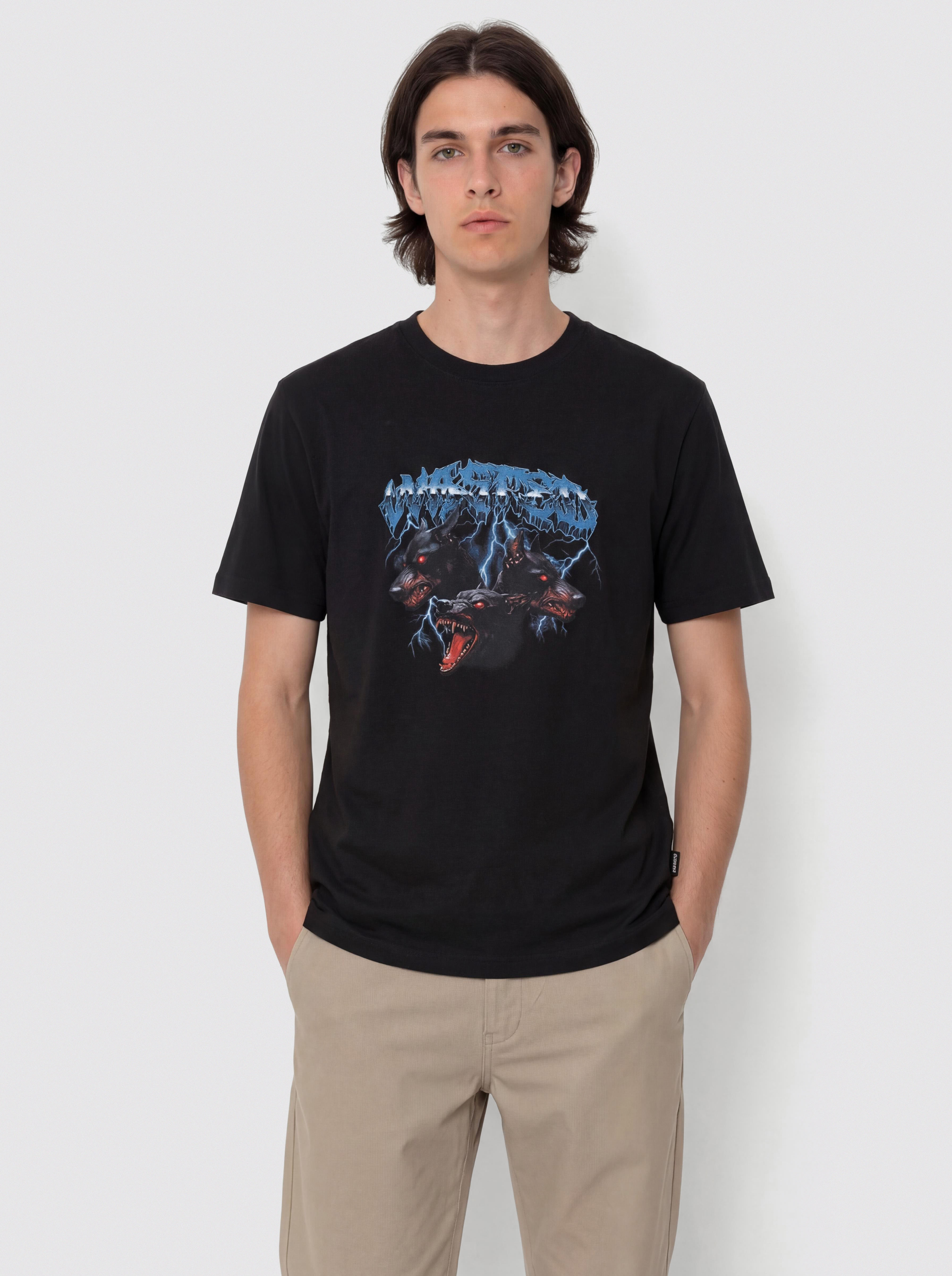 Wasted Paris Orthos T-Shirt (faded black)
