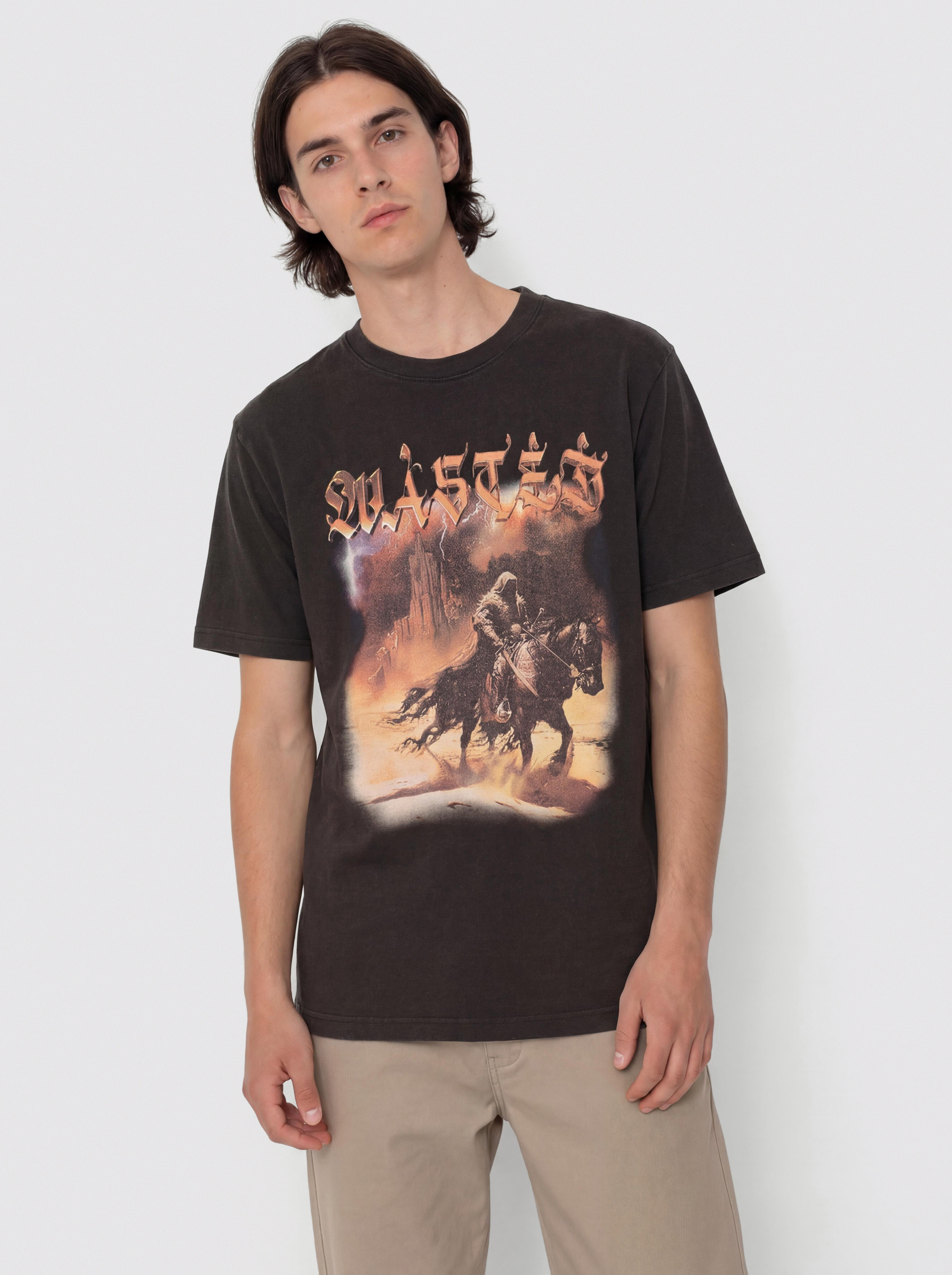 Wasted Paris Mirage T-Shirt (faded black)