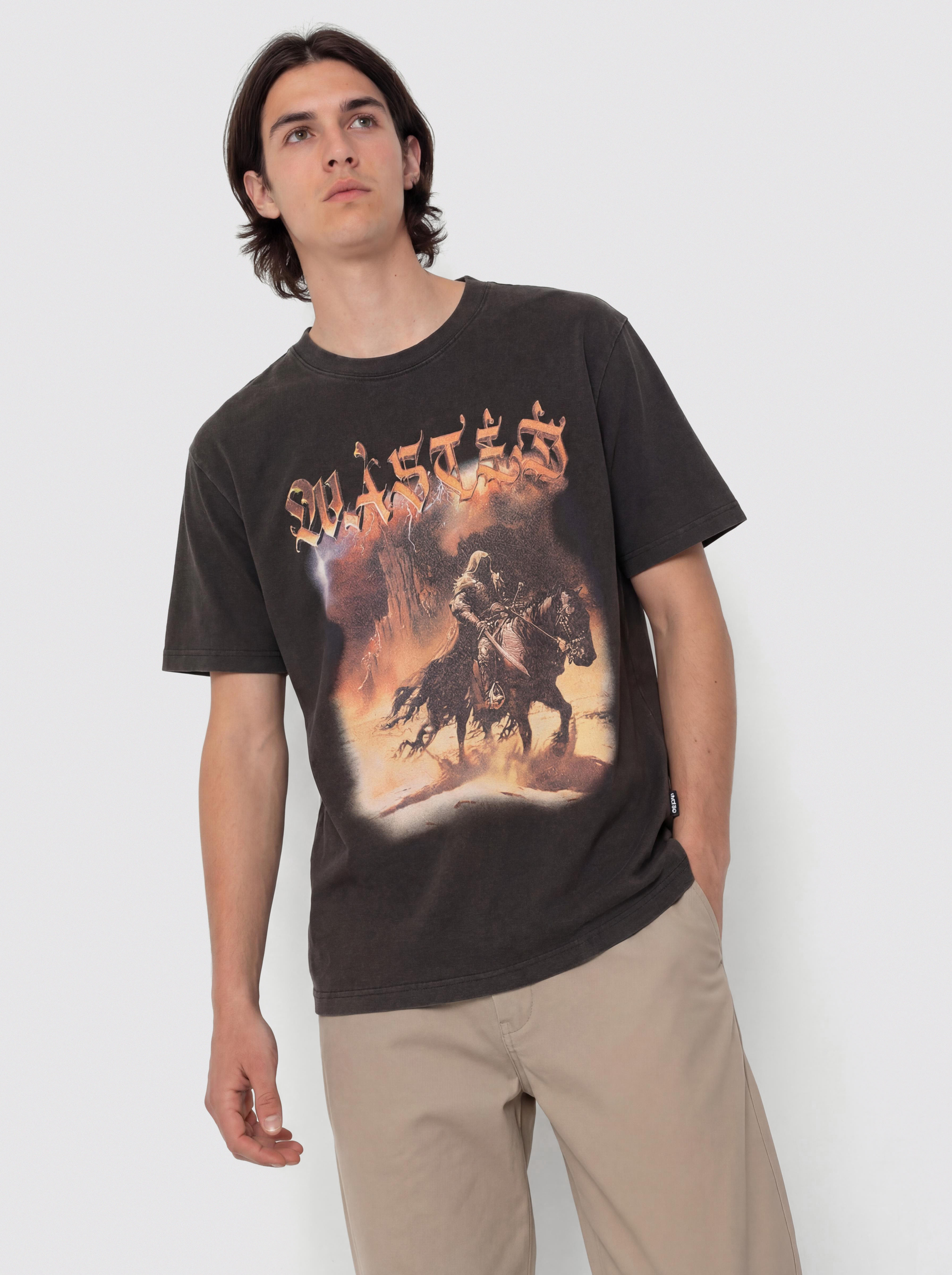 Wasted Paris Mirage T-Shirt (faded black)