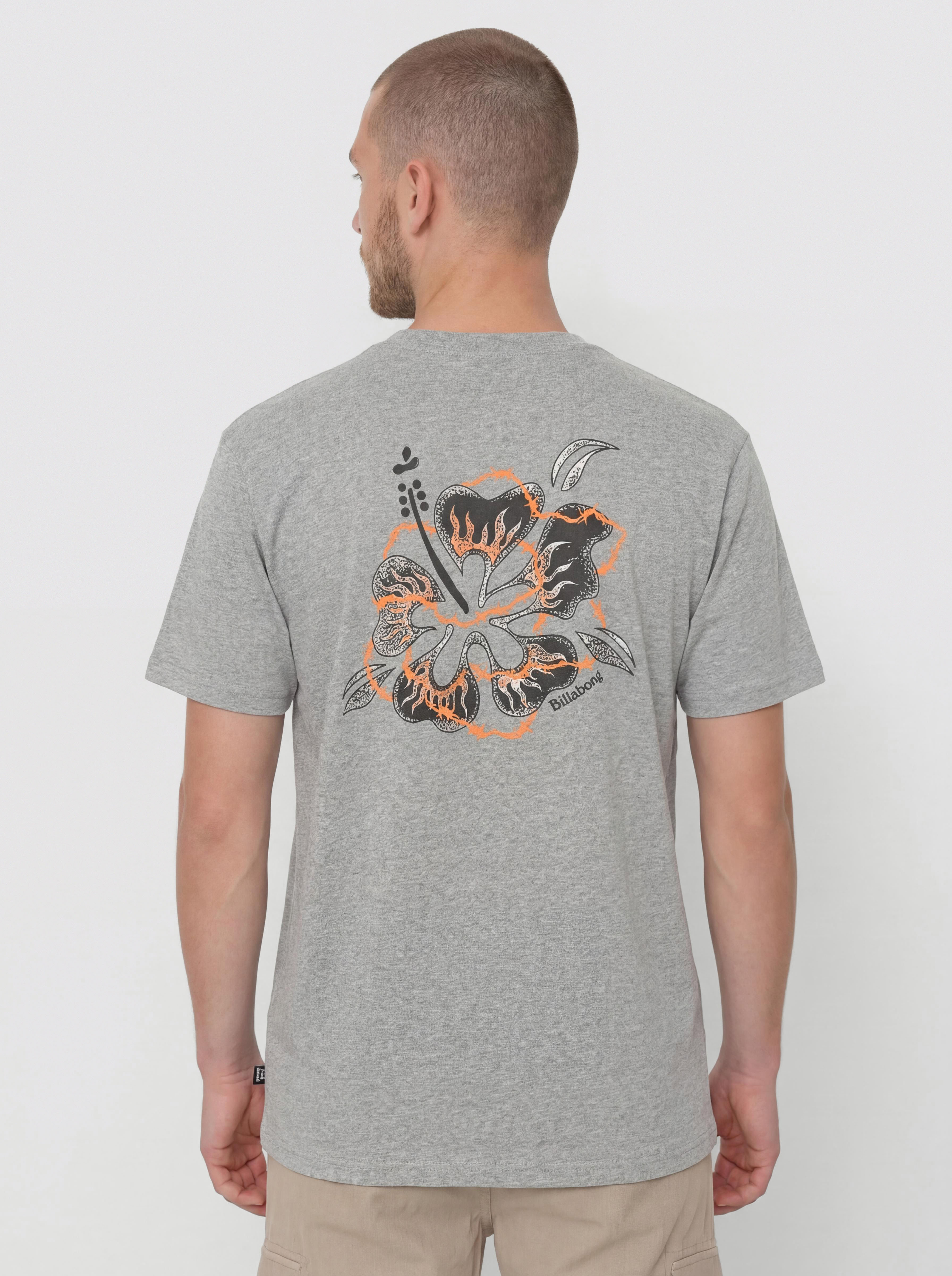 Billabong T-Shirt Mogul Paradise (grey heather)