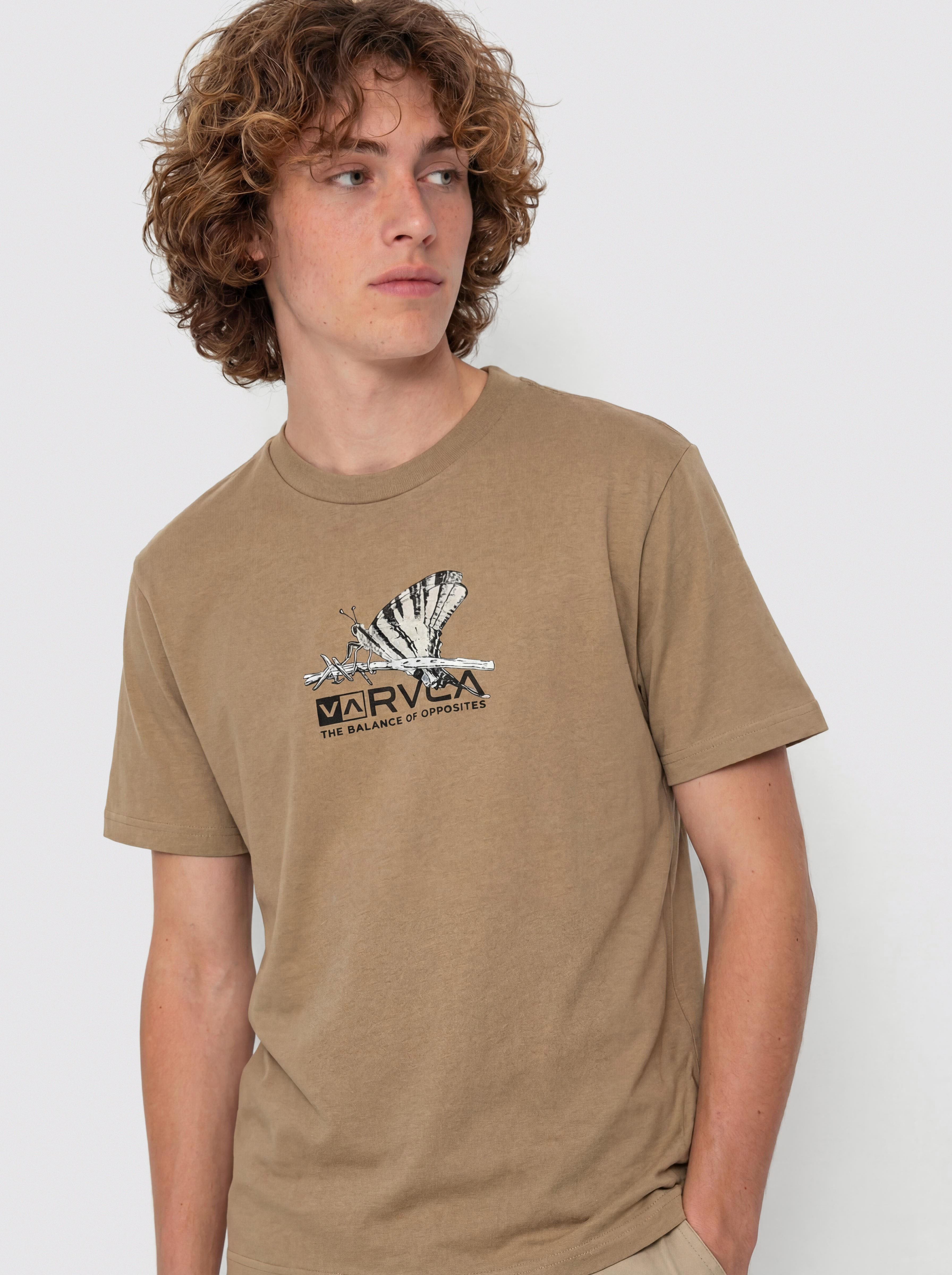 RVCA T-Shirt Natural Science (coyote)