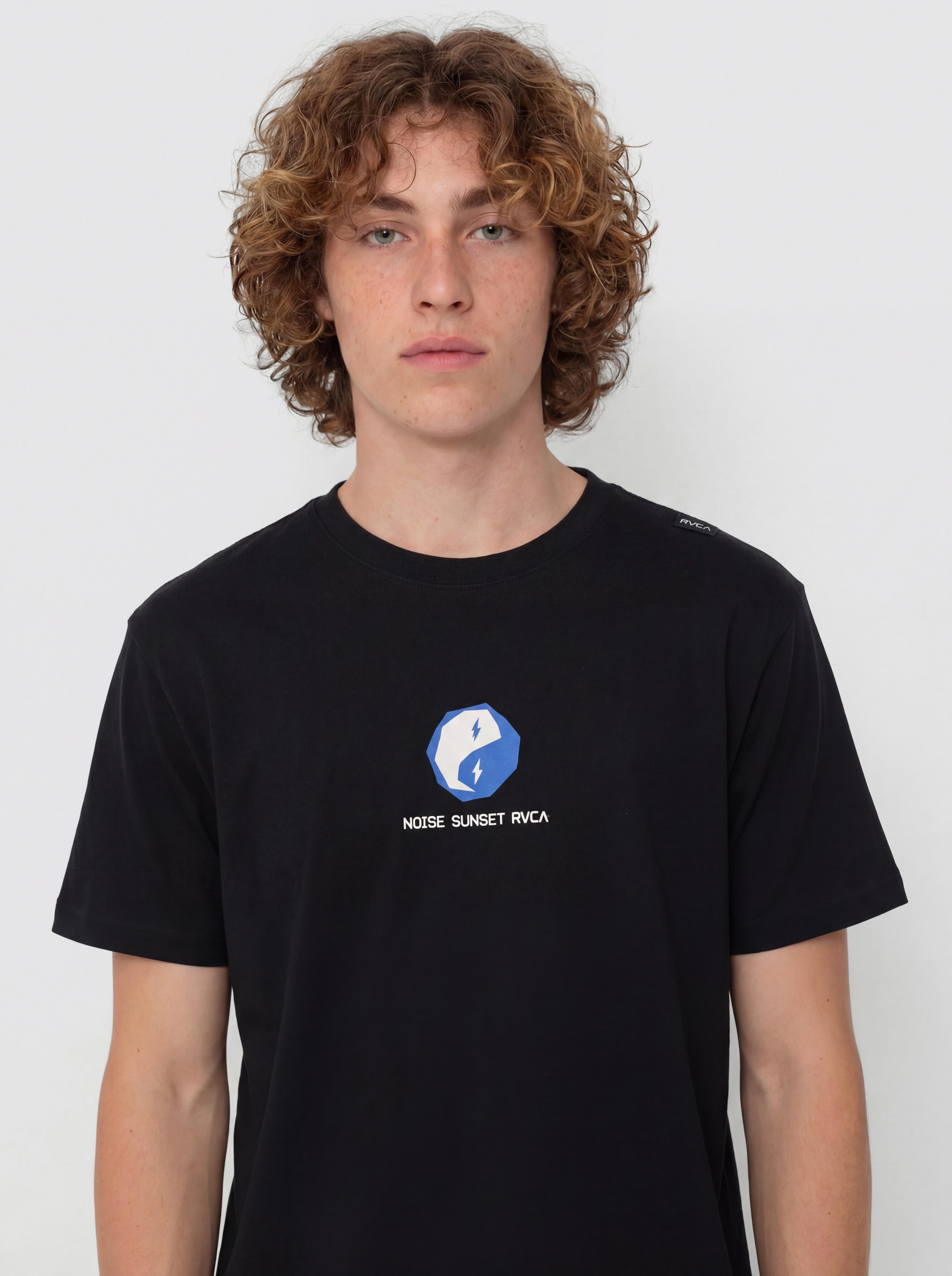 RVCA Noise Sunset T-Shirt (rvca black)