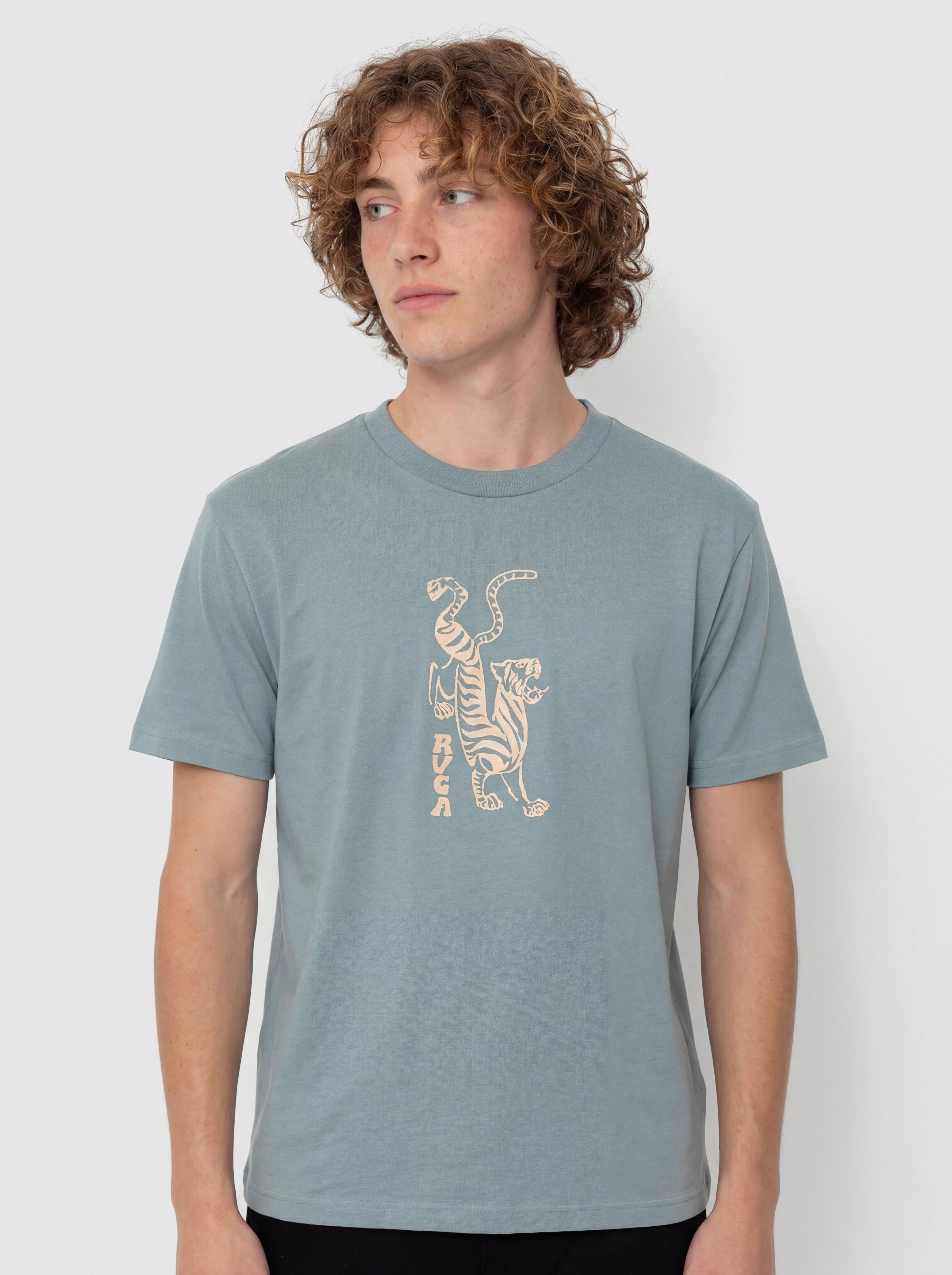 RVCA Balance Tiger T-Shirt (lead)