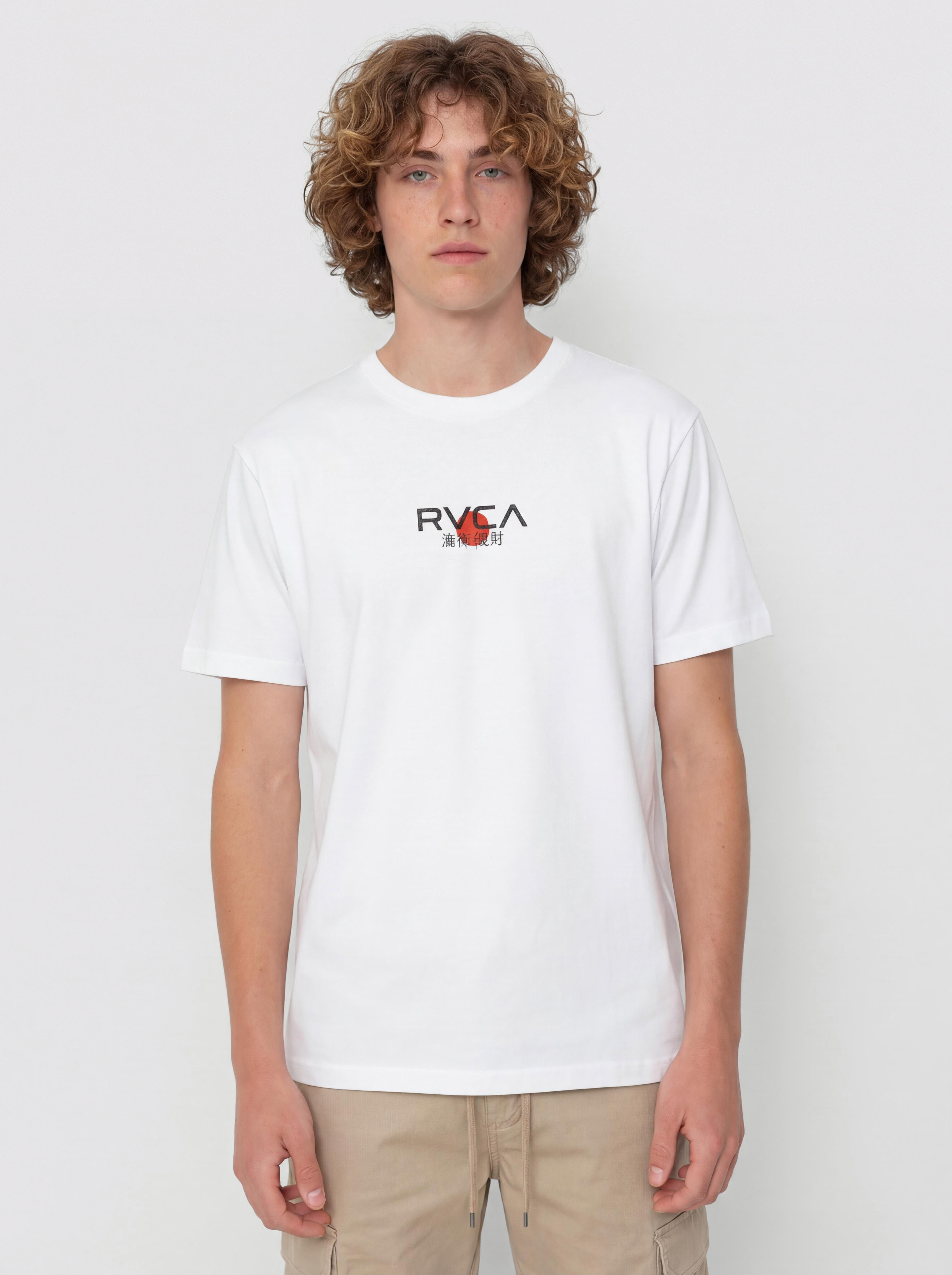 RVCA Tiger Sun T-Shirt (white)