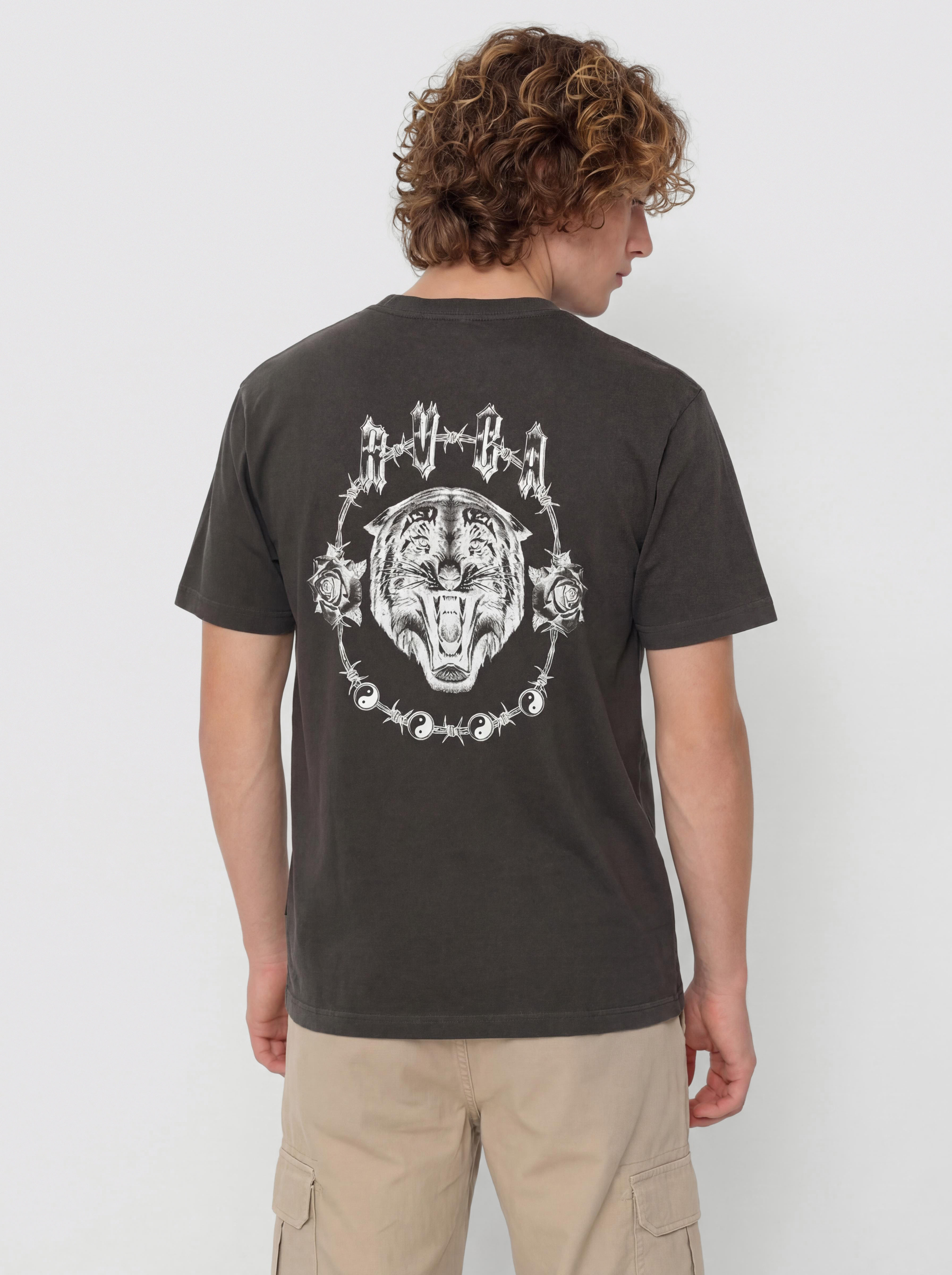 RVCA Double Trouble T-Shirt (pirate black)