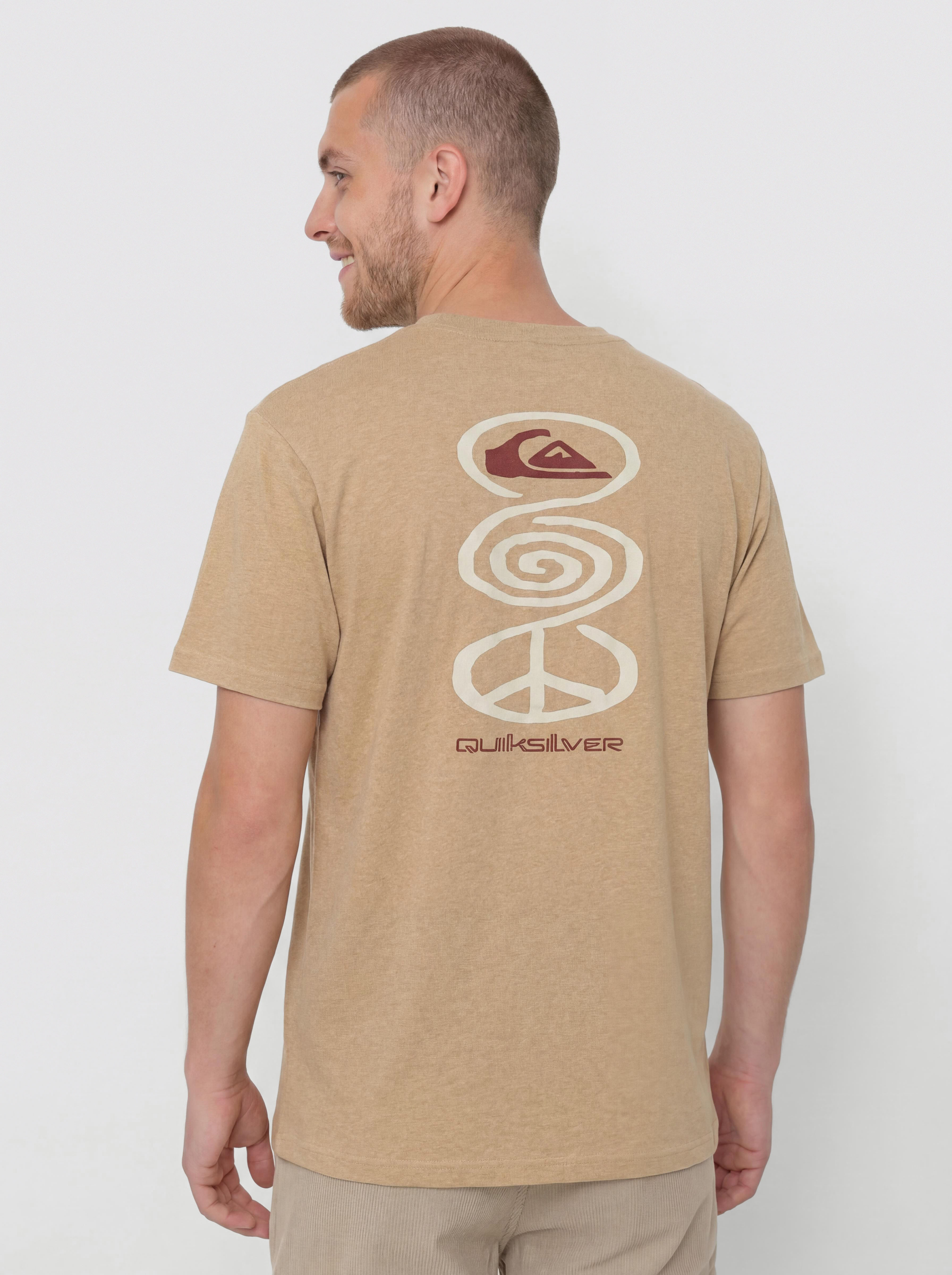 Quiksilver Harmony Spiral T-Shirt (khaki)