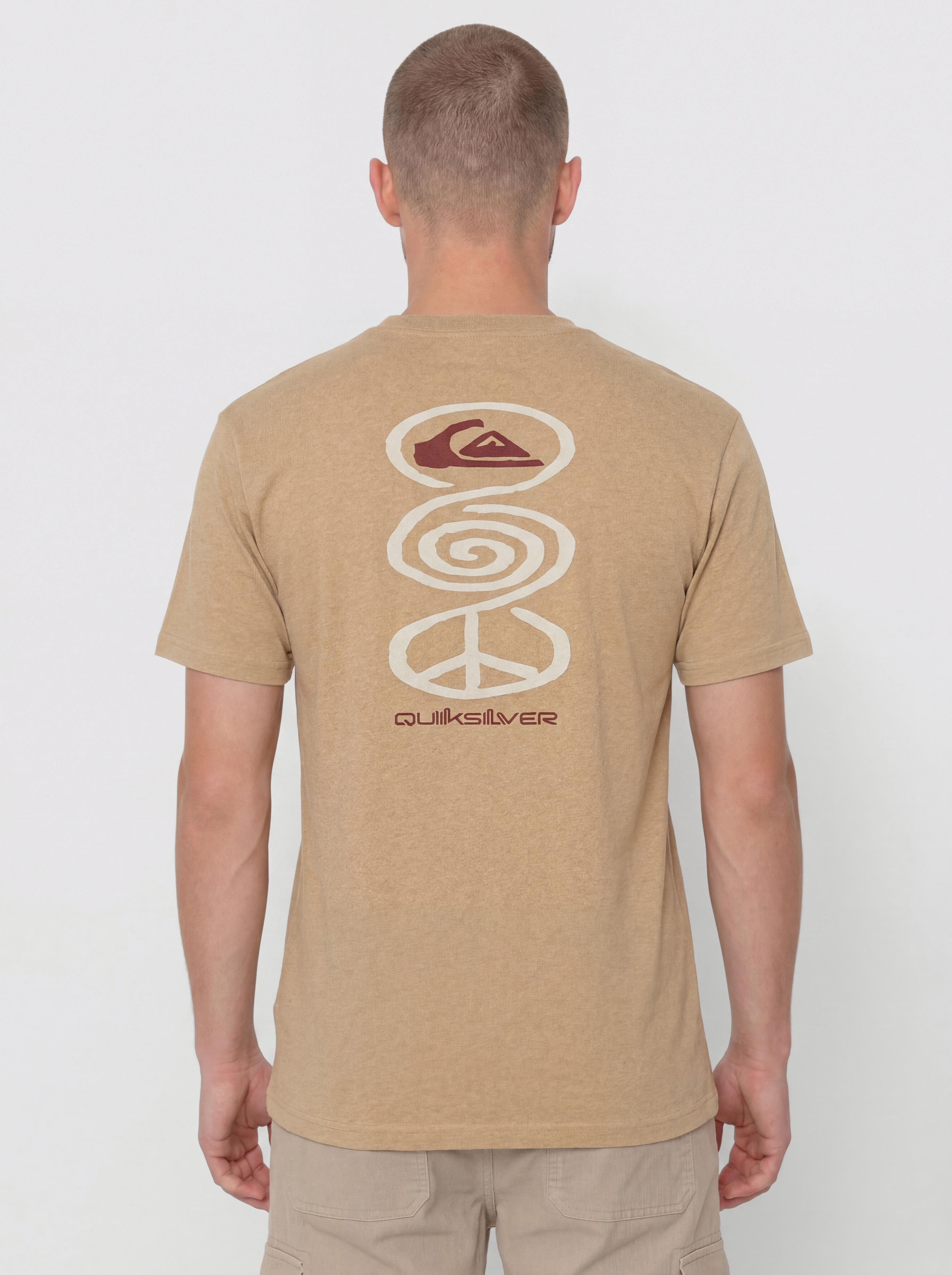 Quiksilver Harmony Spiral T-Shirt (khaki)