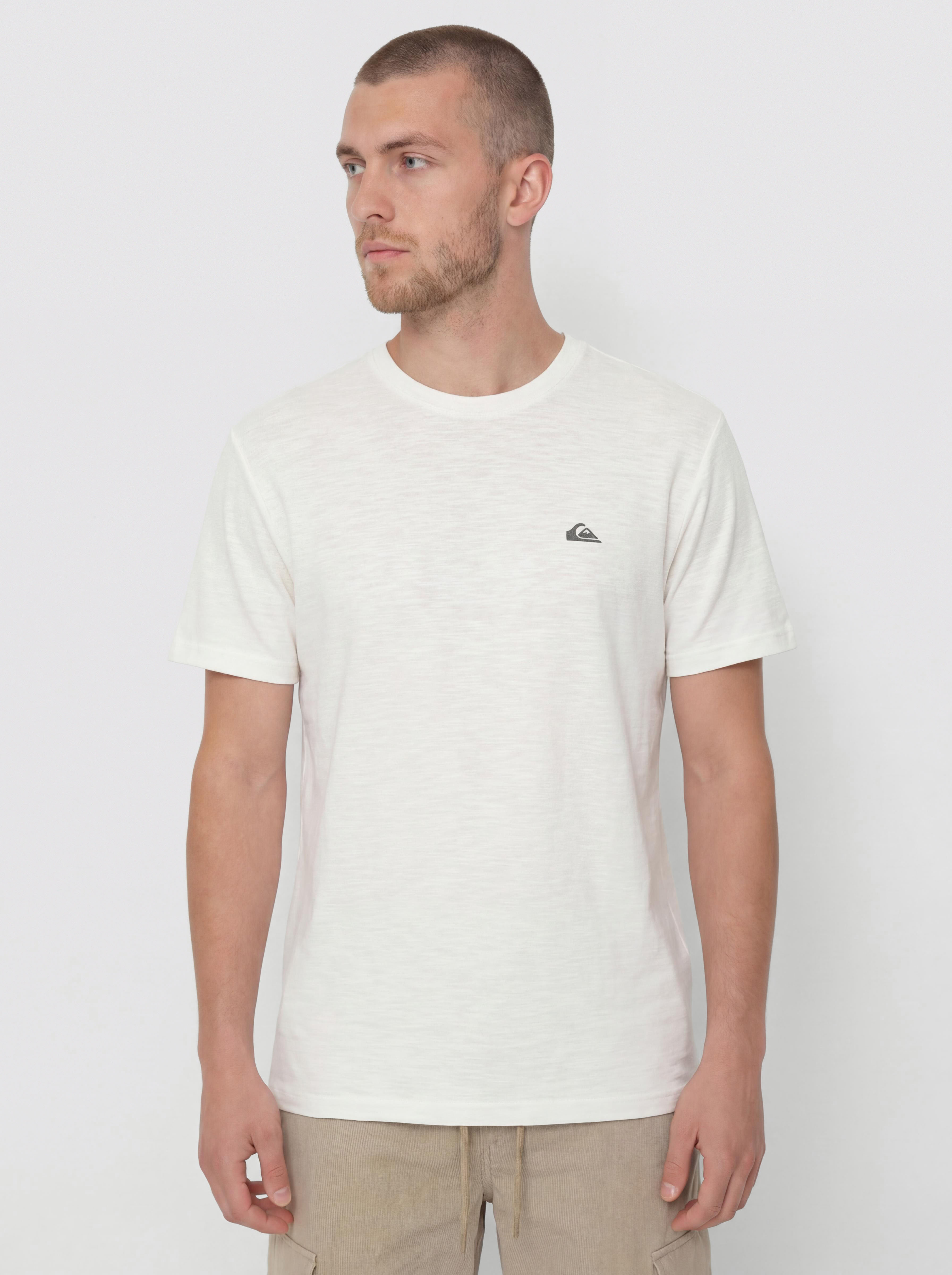 Quiksilver Slub Roundneck T-Shirt (snow white)