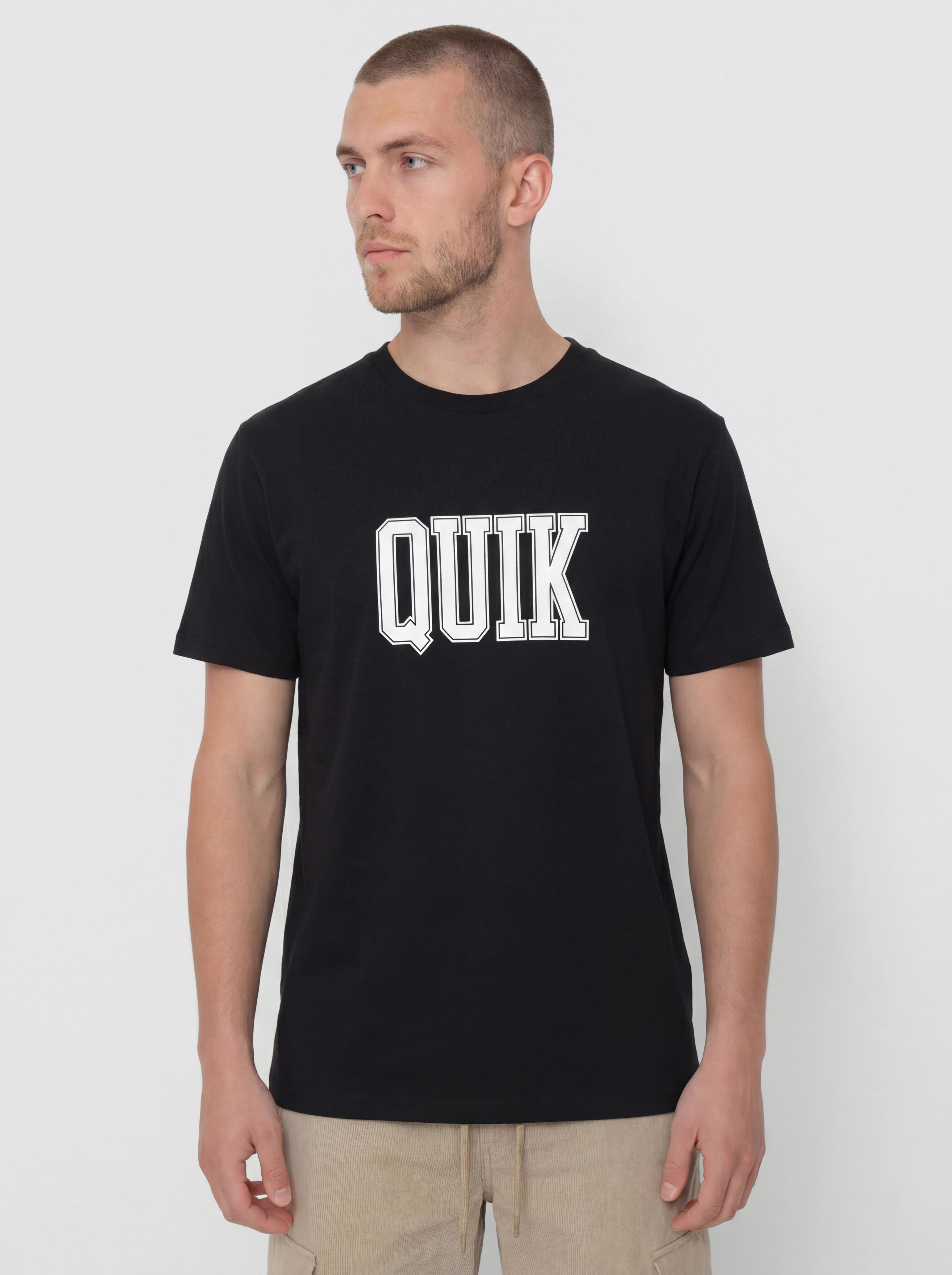Quiksilver T-Shirt Griff Quik Gfn (black)