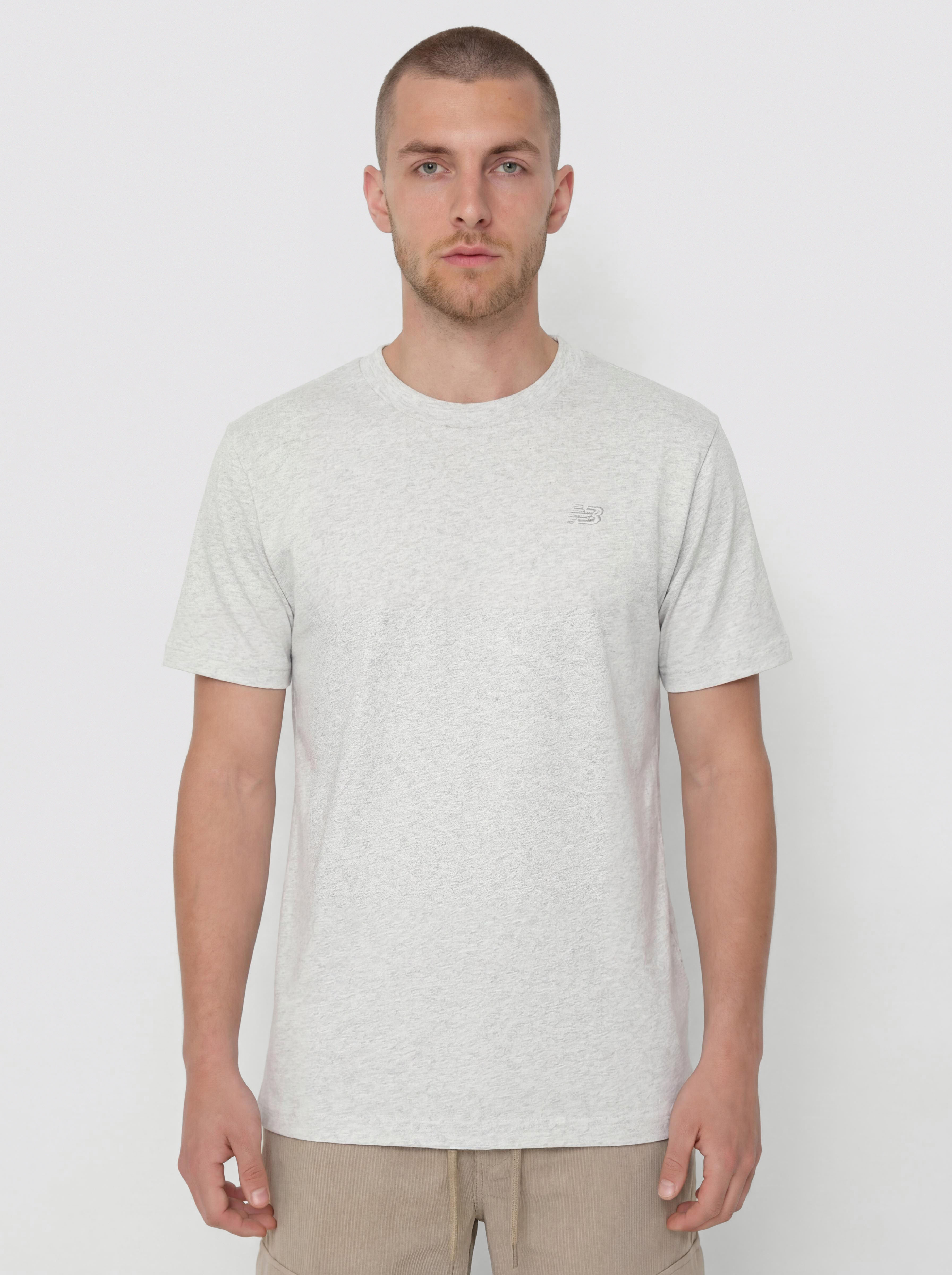 New Balance Athletics Cotton T-Shirt (ash heather)