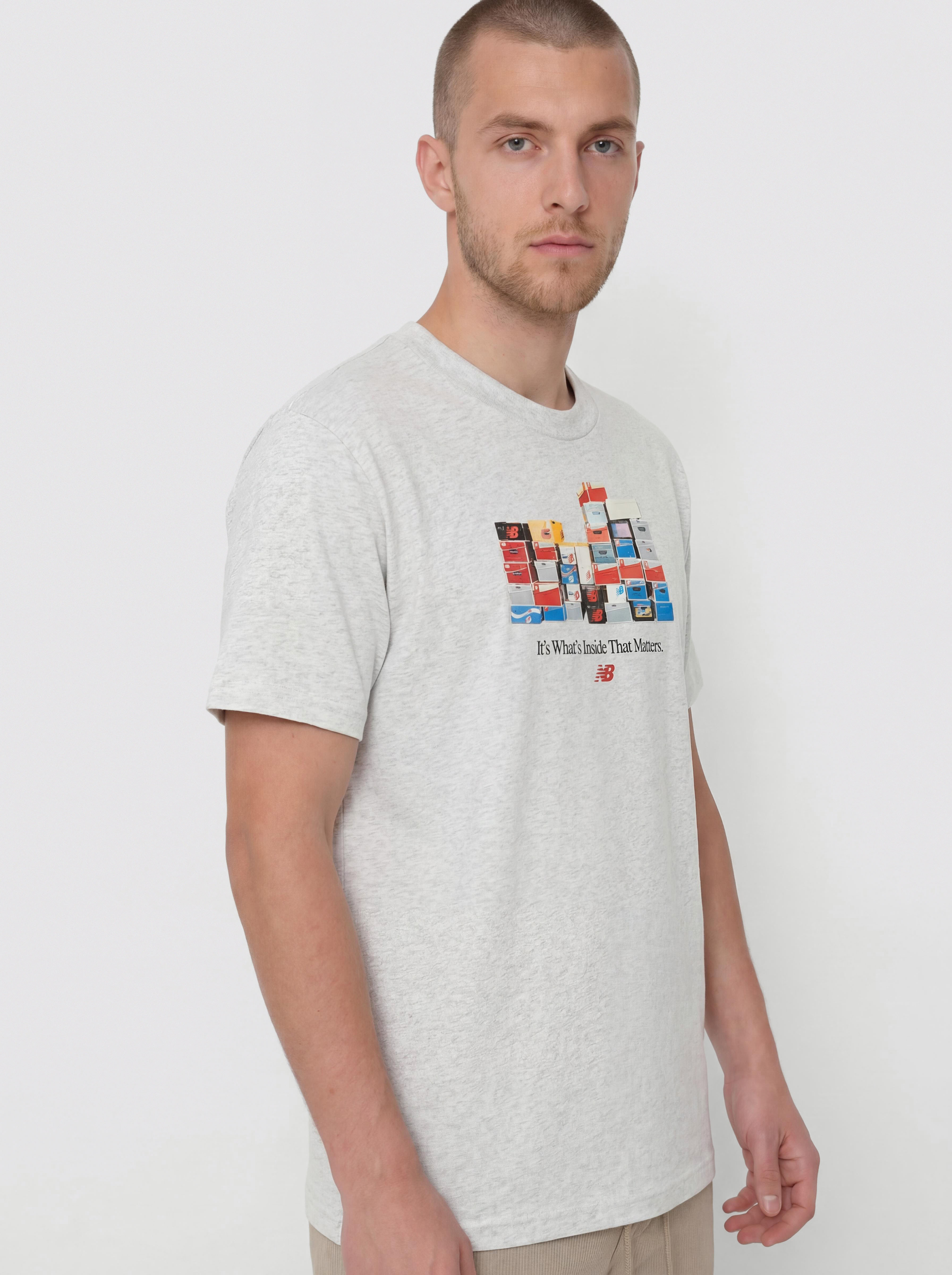 New Balance Boxes T-Shirt (ash heather)