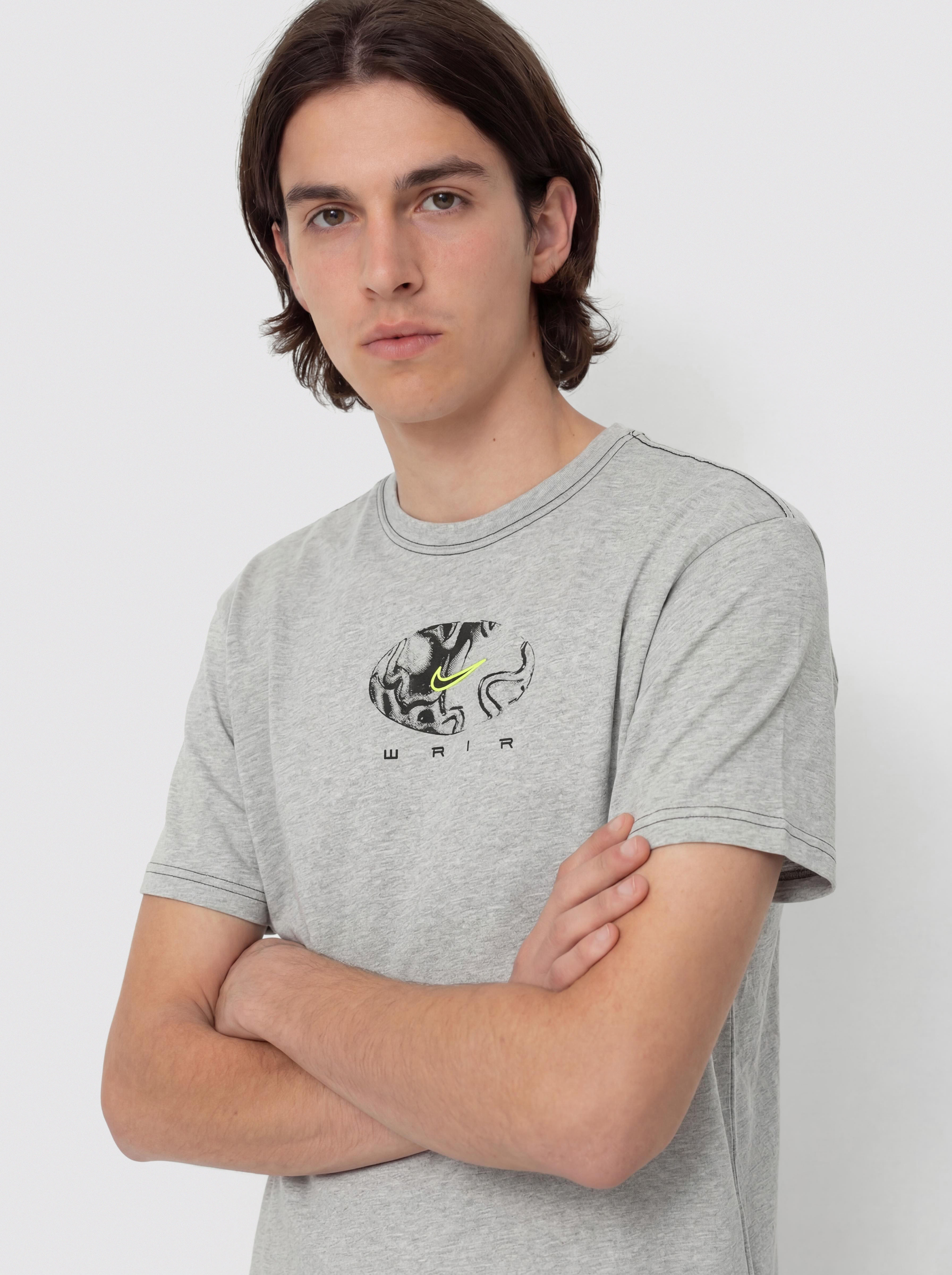 Nike SB Roadside Ringer T-Shirt (grey heather)