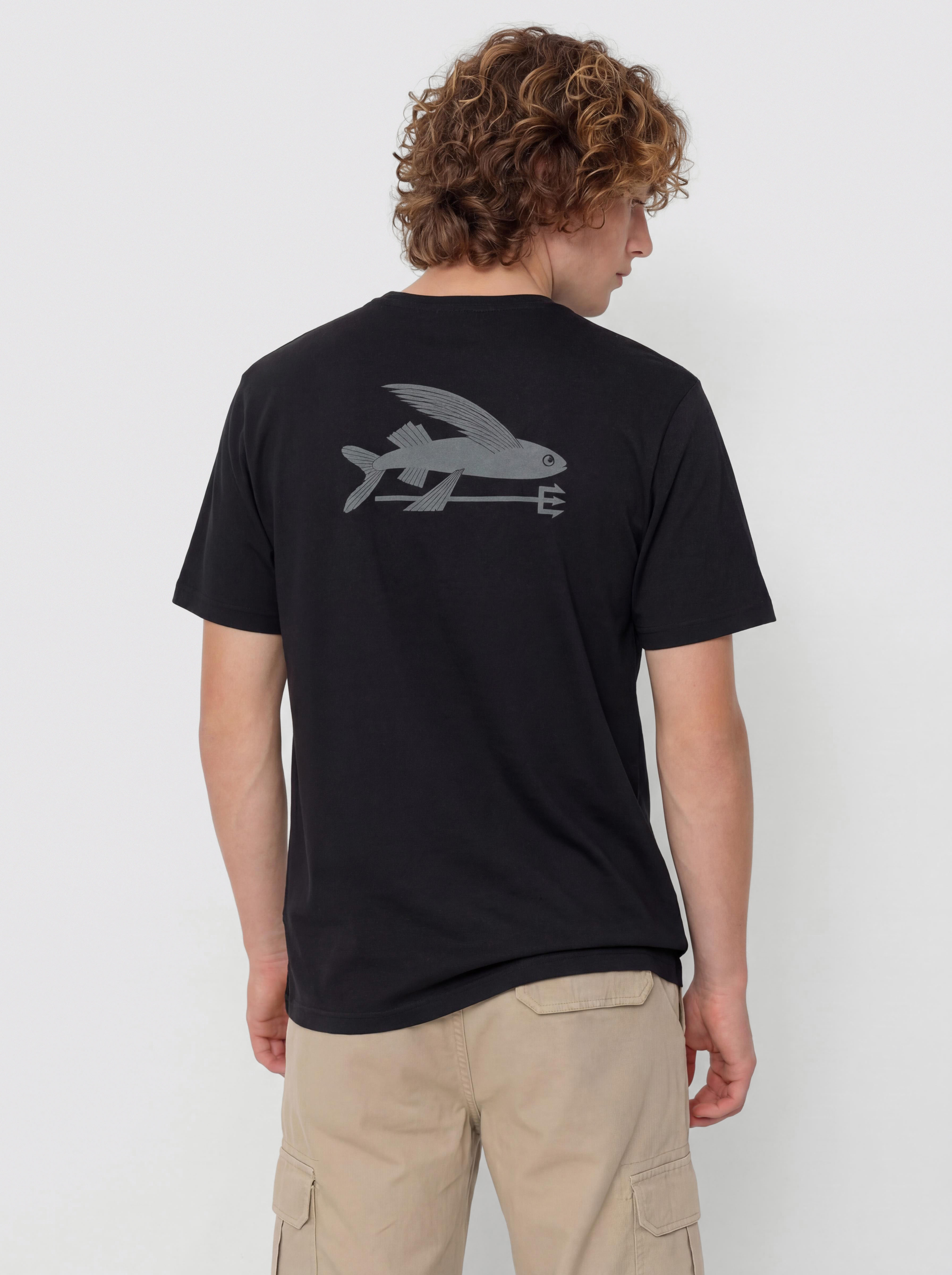 Patagonia Flying Fish T-Shirt (ink black)