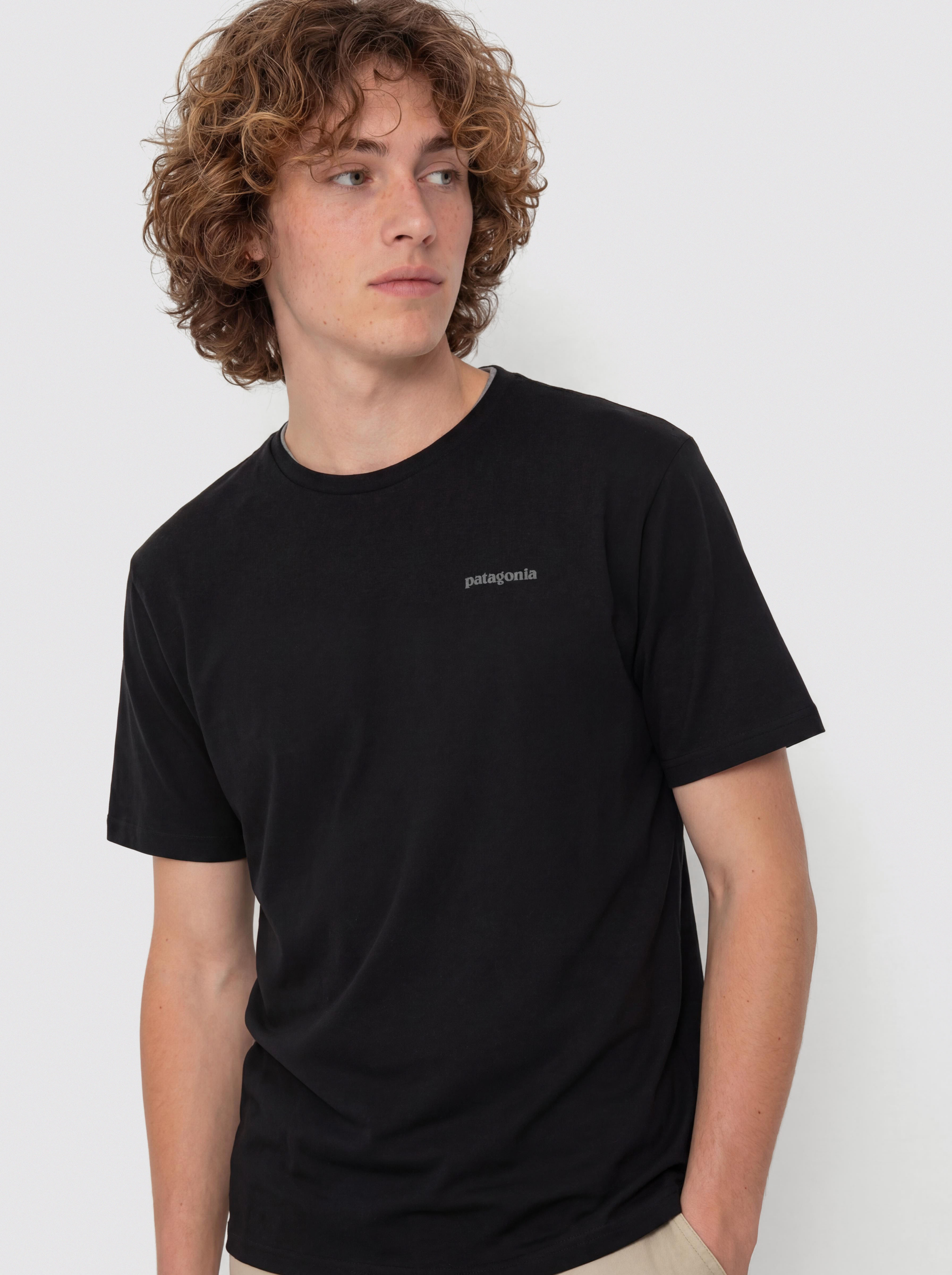 Patagonia Flying Fish T-Shirt (ink black)