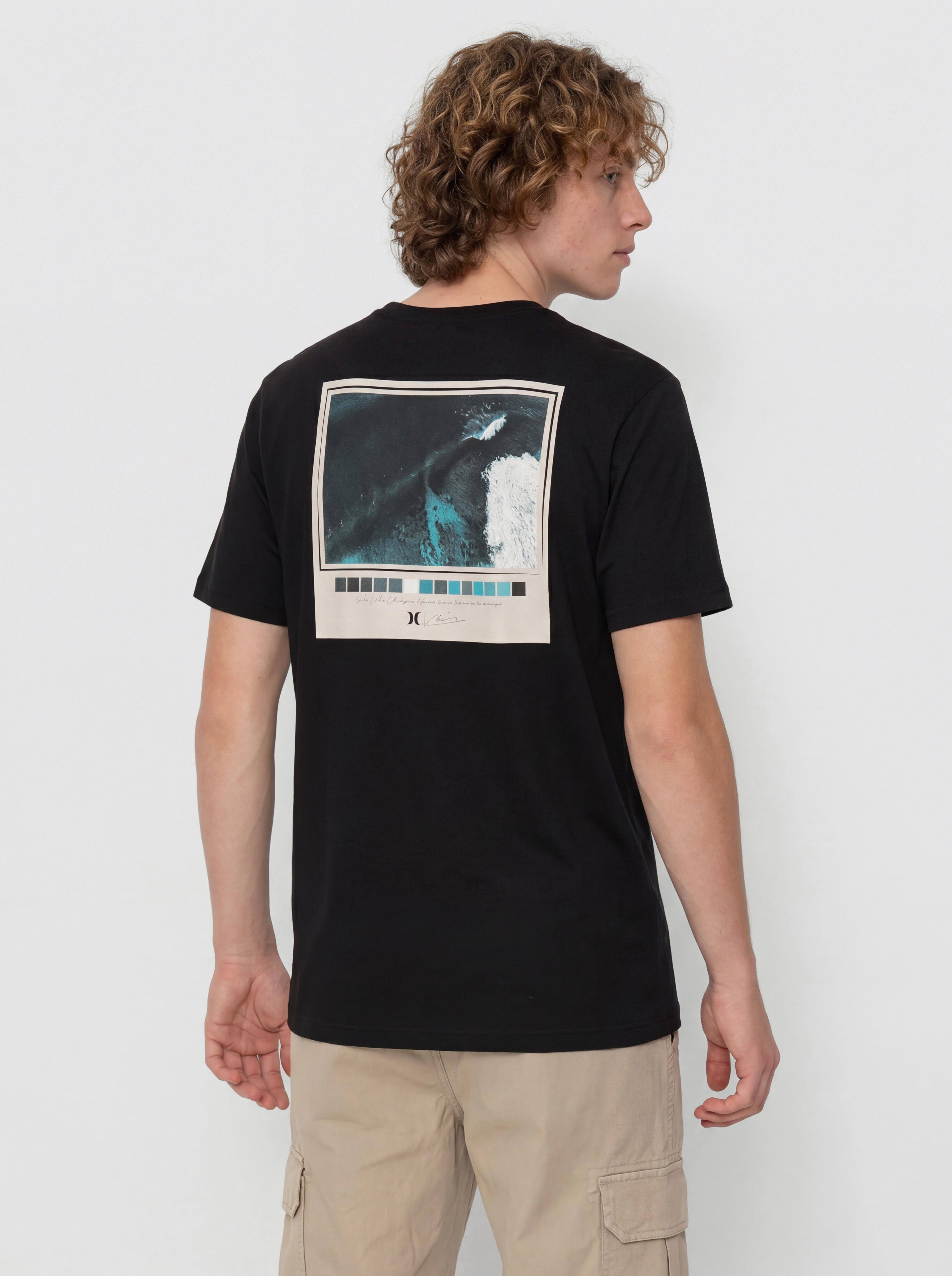 Hurley Helio Pipeline Photo T-Shirt (black)