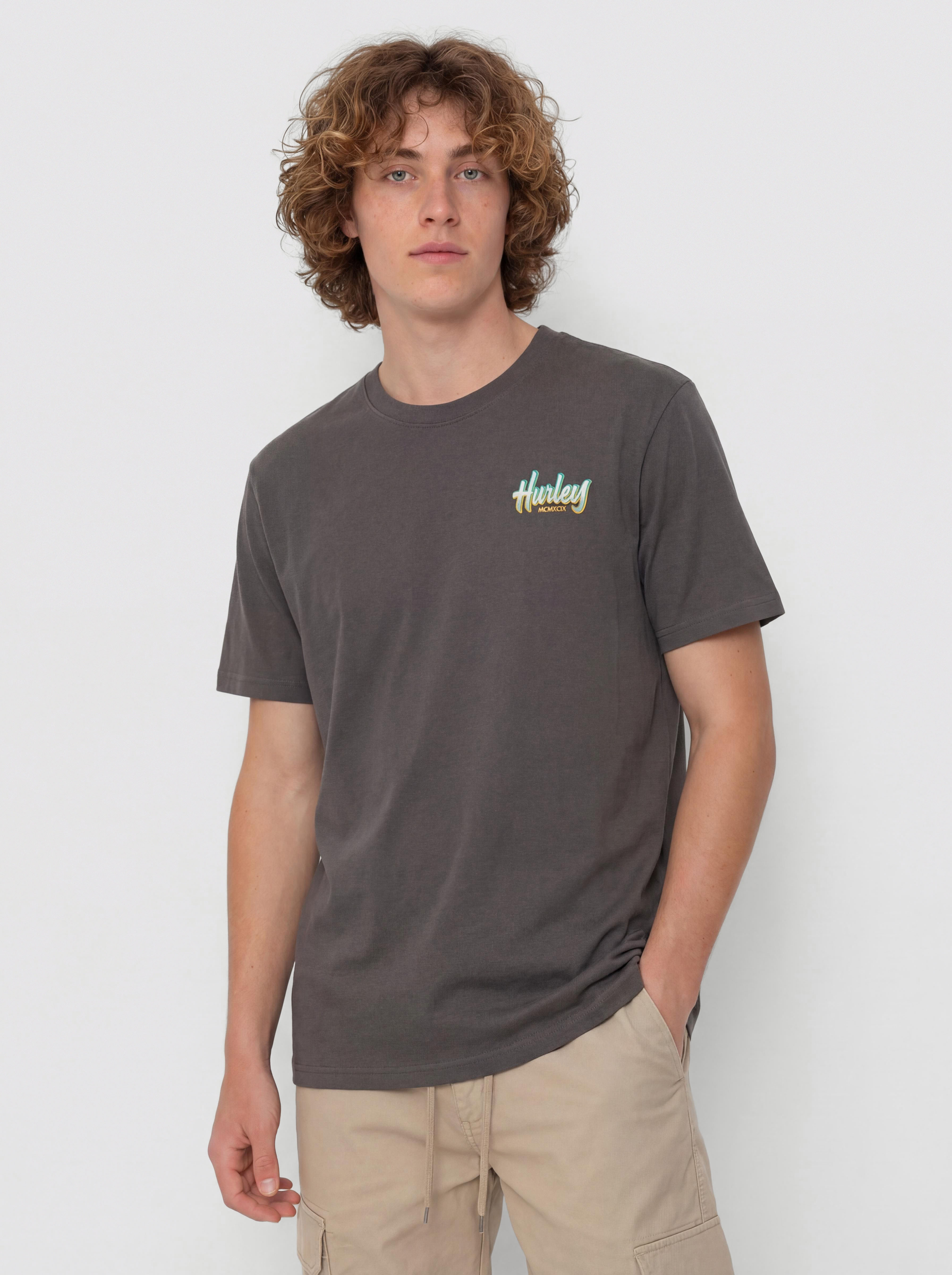 Hurley Scorpion T-Shirt (dark stone grey)