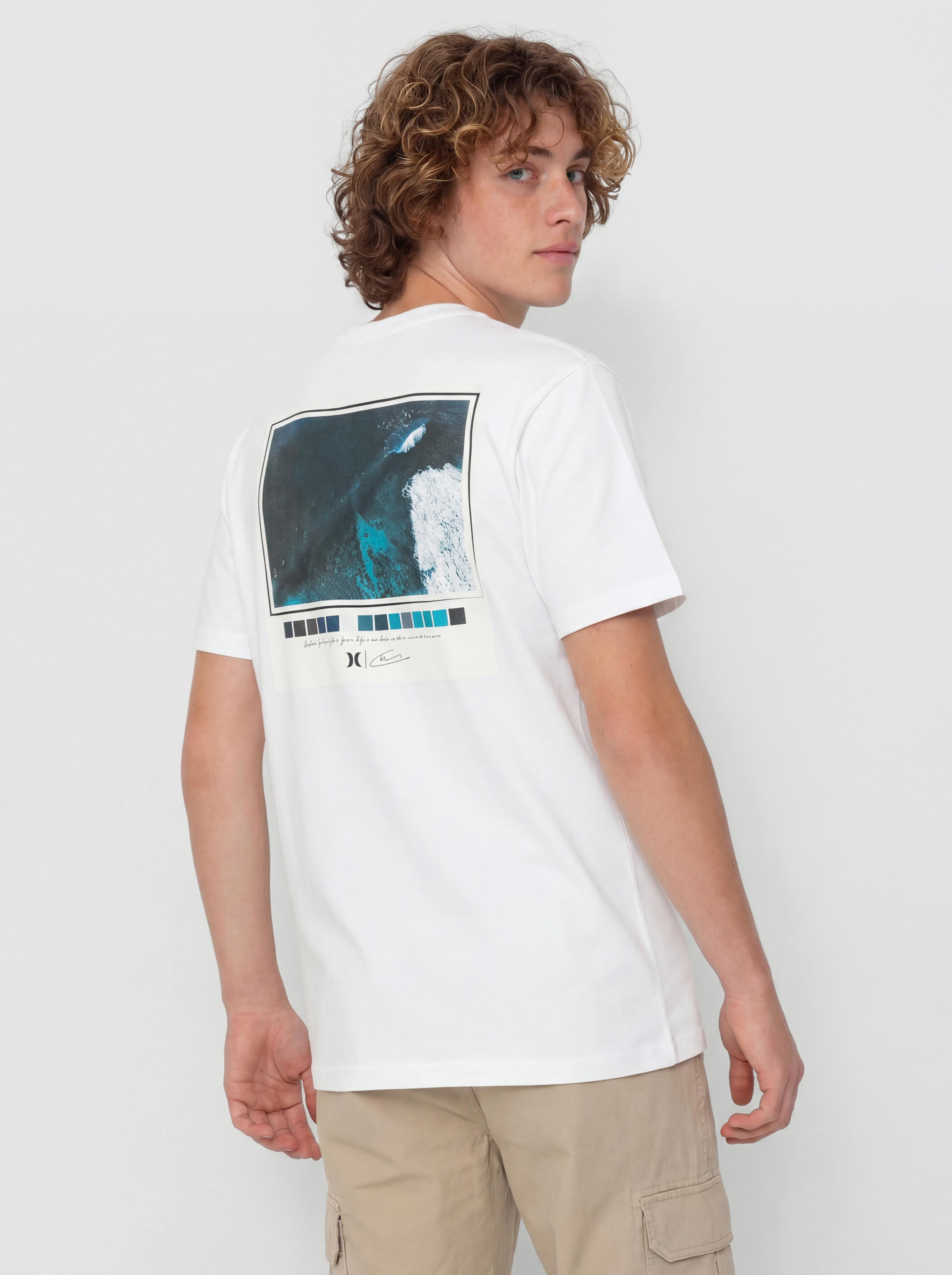 Hurley Helio Pipeline Photo T-Shirt (white)