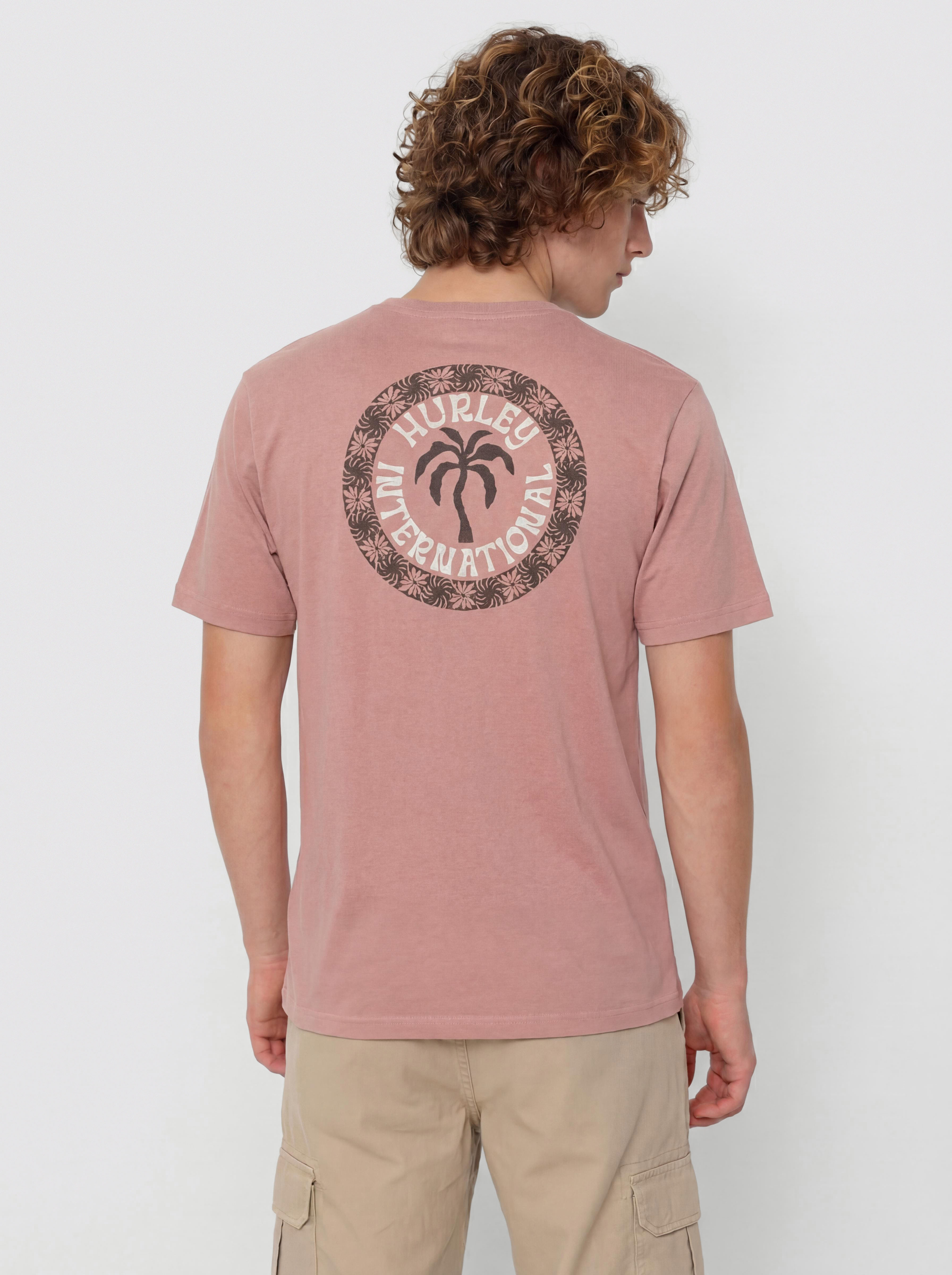 Hurley Palm T-Shirt (phantom rose)