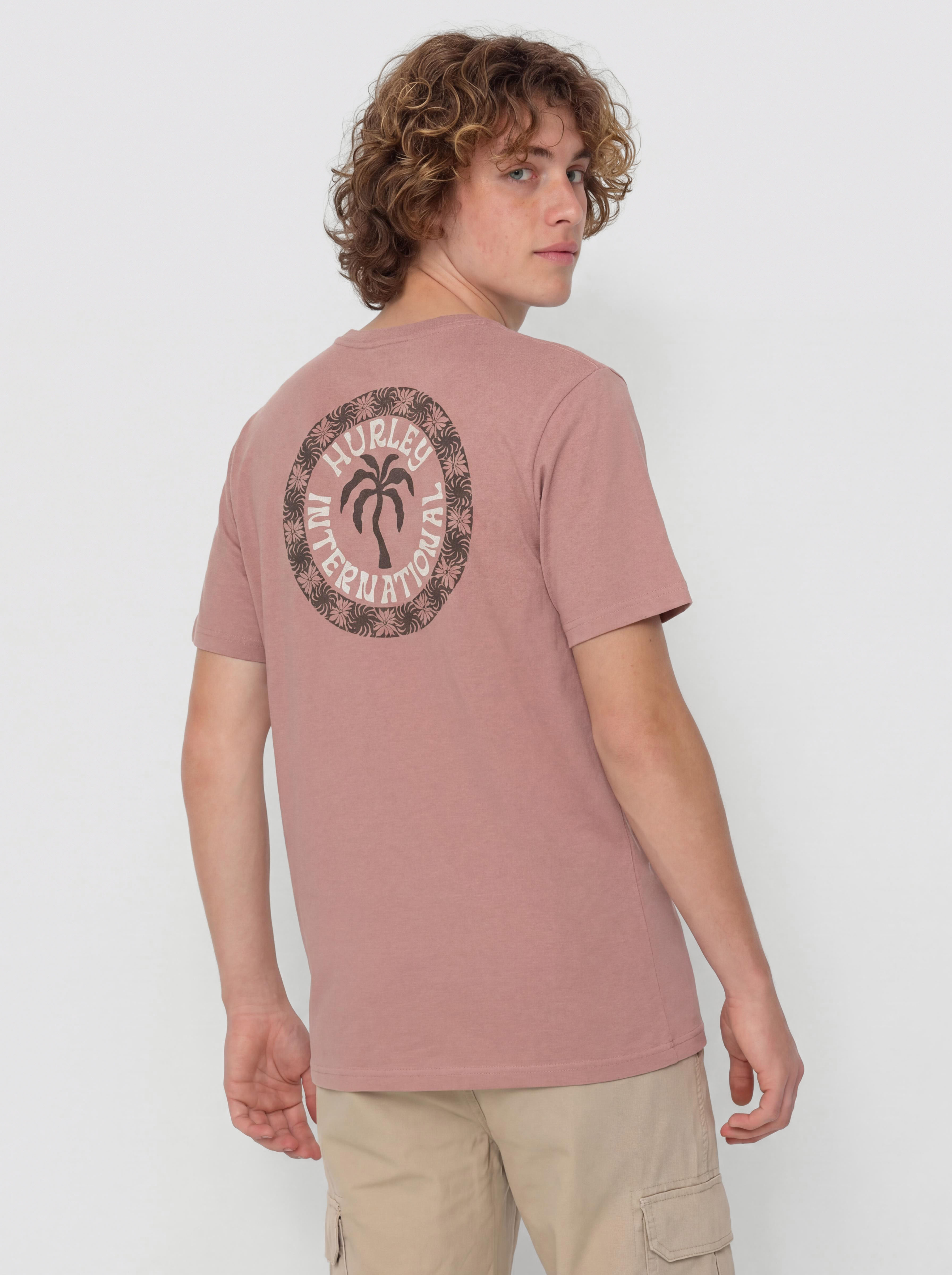Hurley Palm T-Shirt (phantom rose)