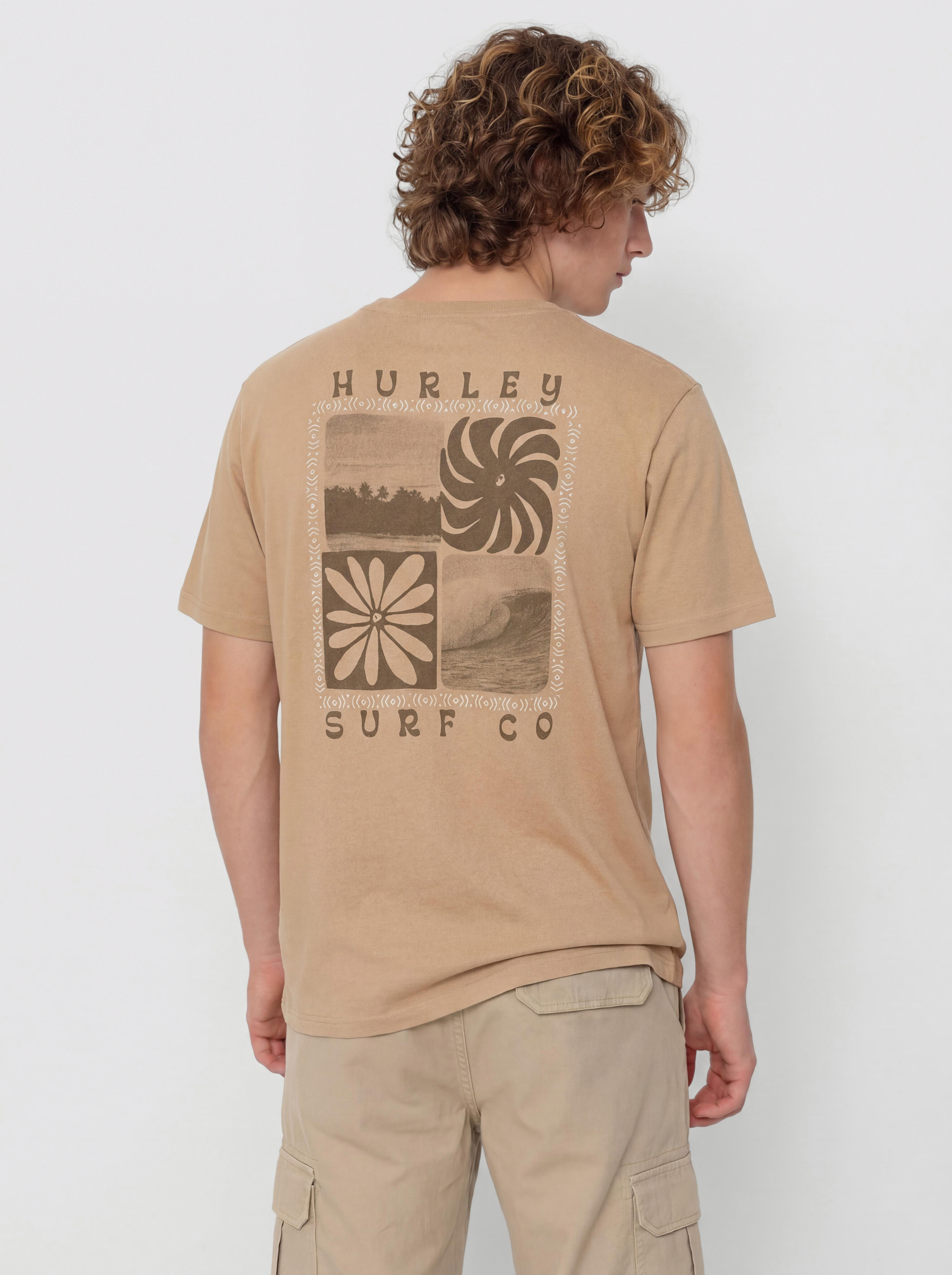Hurley Cycles Of The Earth T-Shirt (bristlecone)