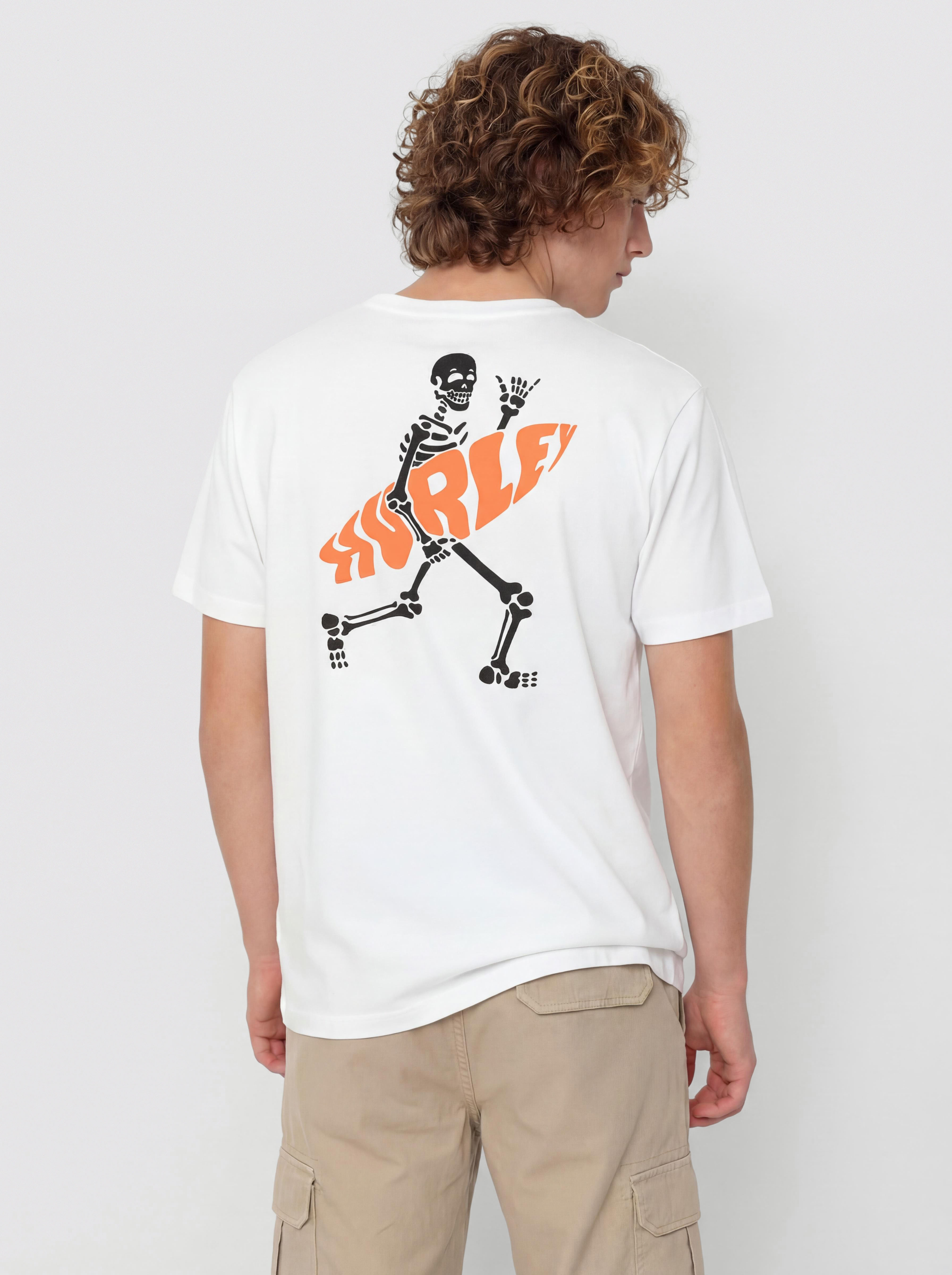 Hurley Flamingue T-Shirt (white)