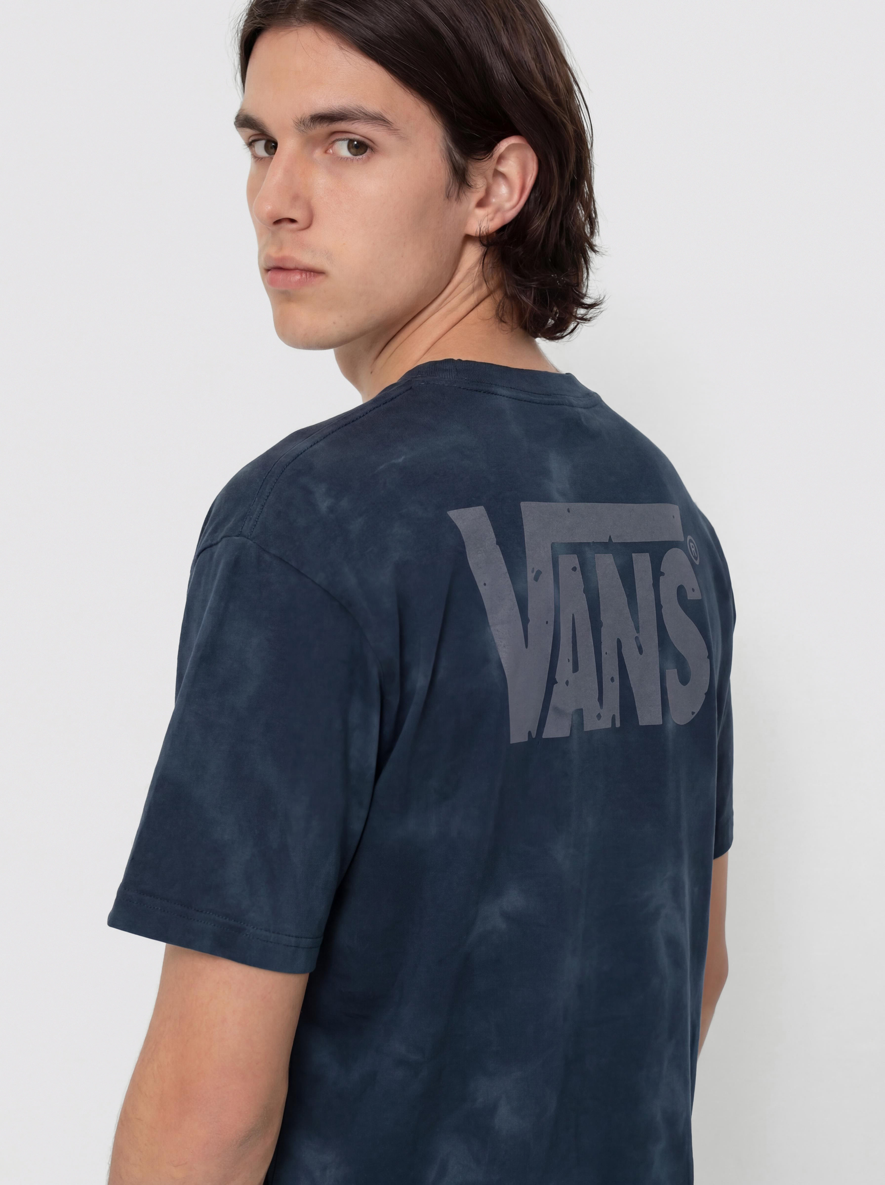 Vans T-Shirt Mte Canyonlands - navy blue (dress blues)