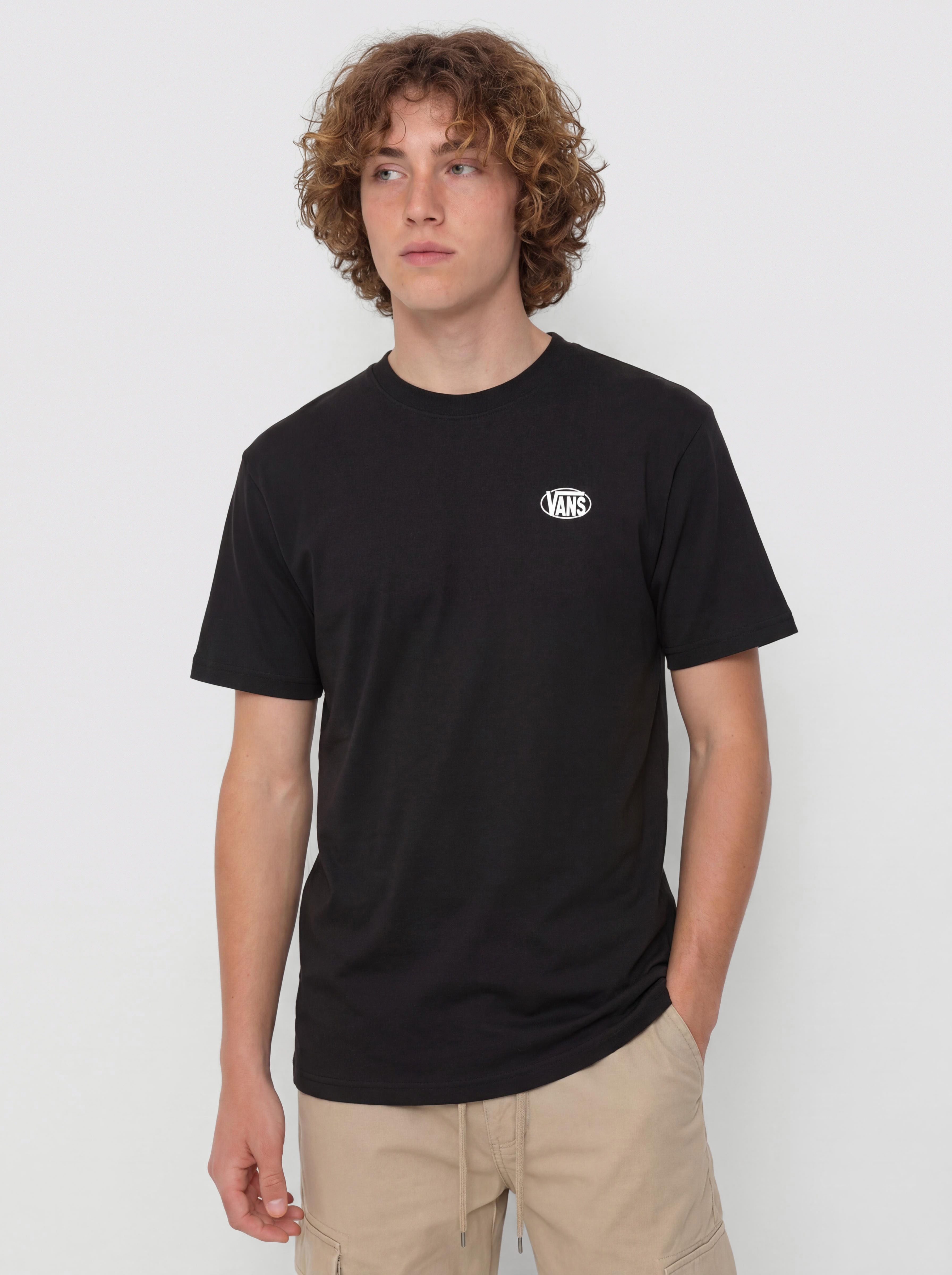 Vans Oval Logo Loose T-Shirt (black)