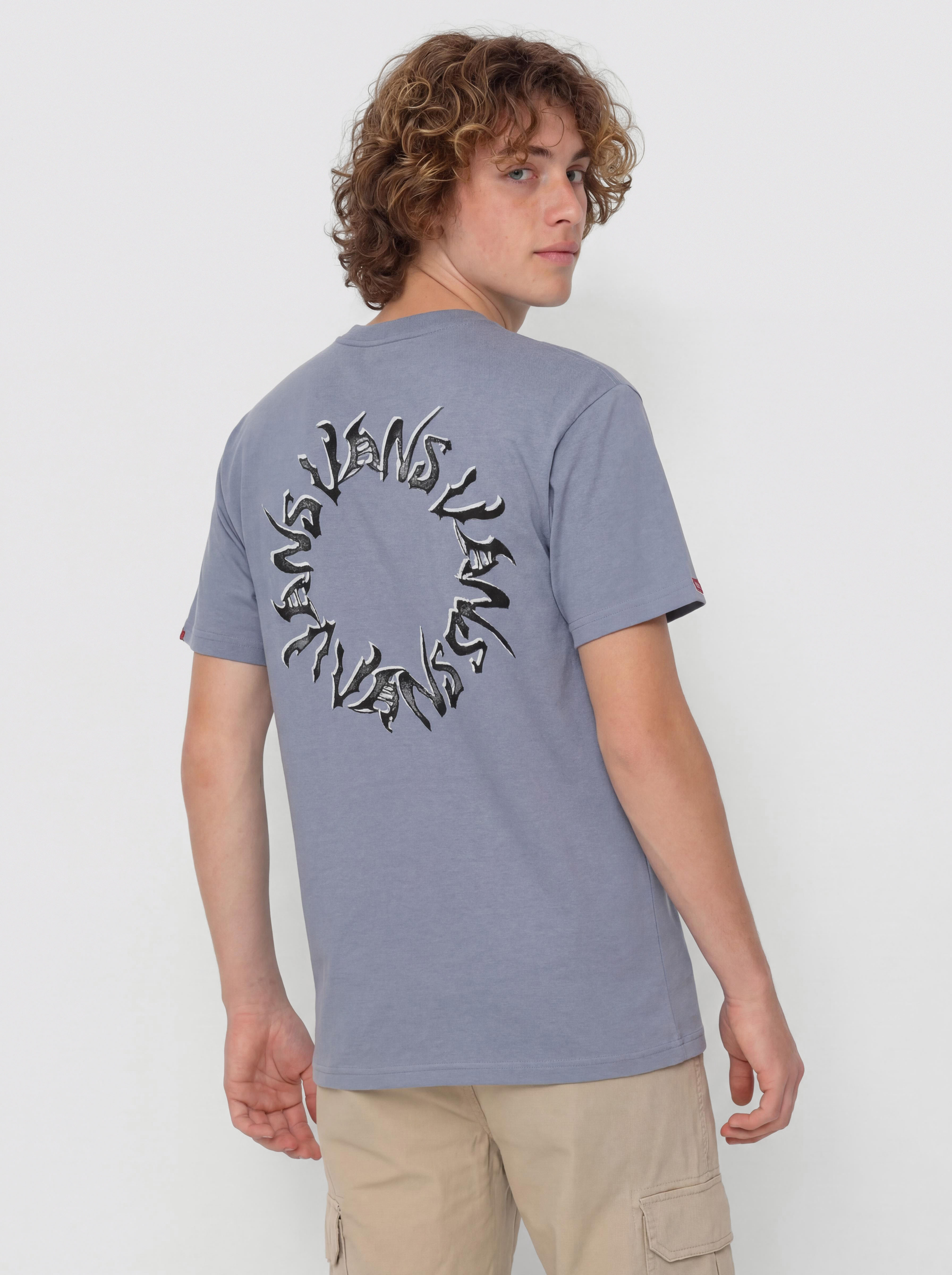Vans Wild Circle T-Shirt (glacial slate)