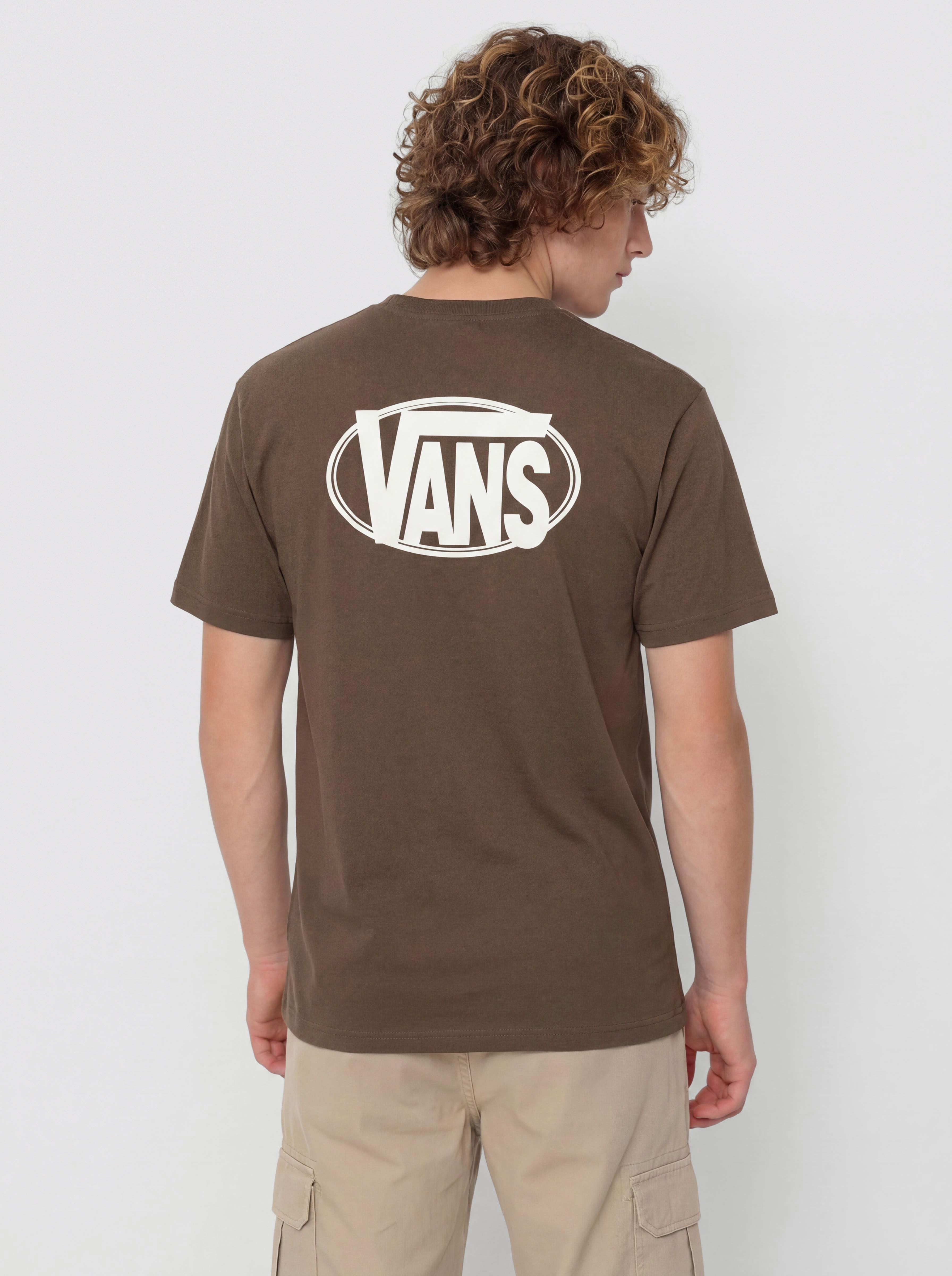Vans Oval Logo Loose T-Shirt (vintage cocoa)