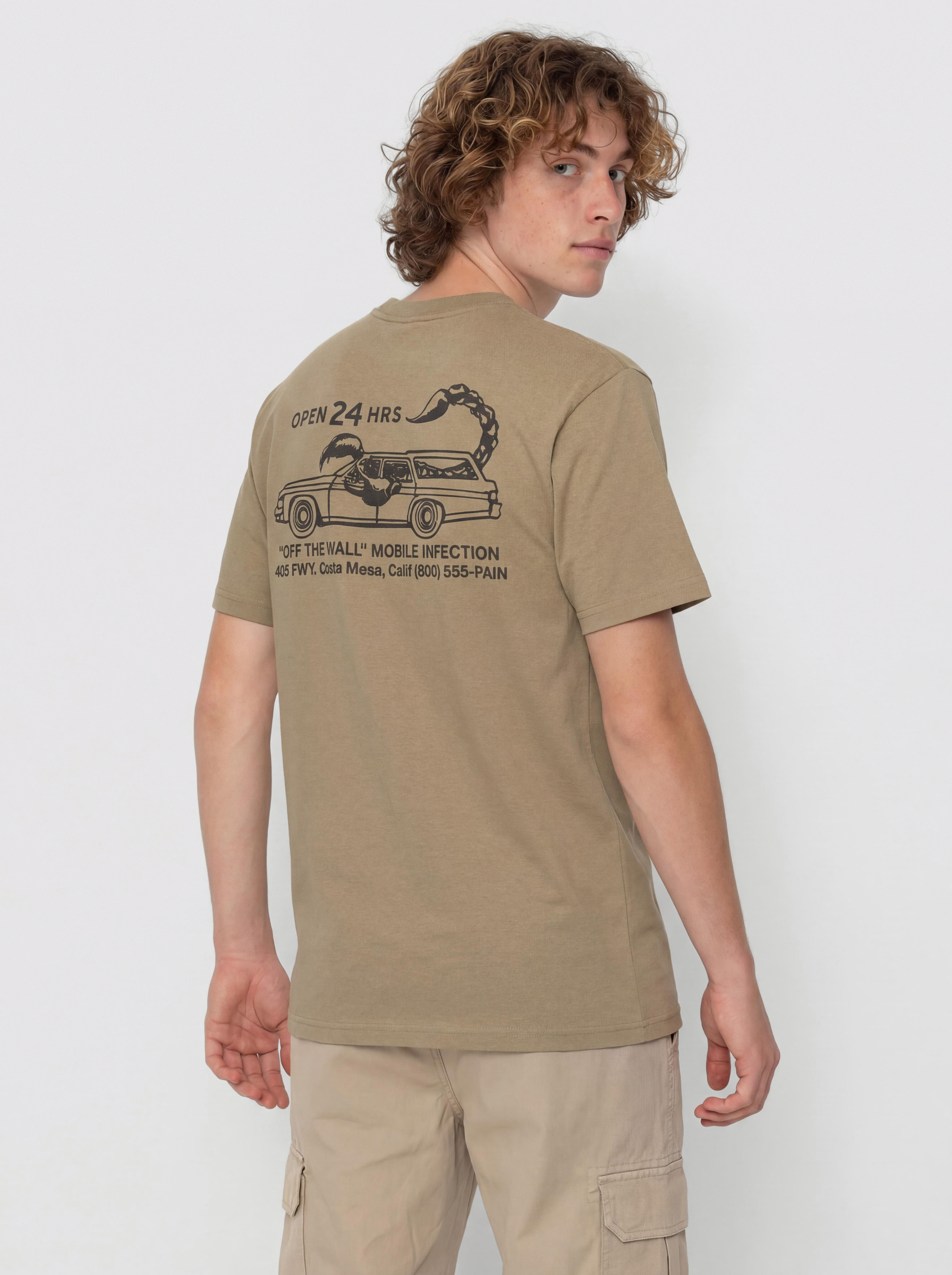Vans Sting Wagon T-Shirt - brown (bay leaf)