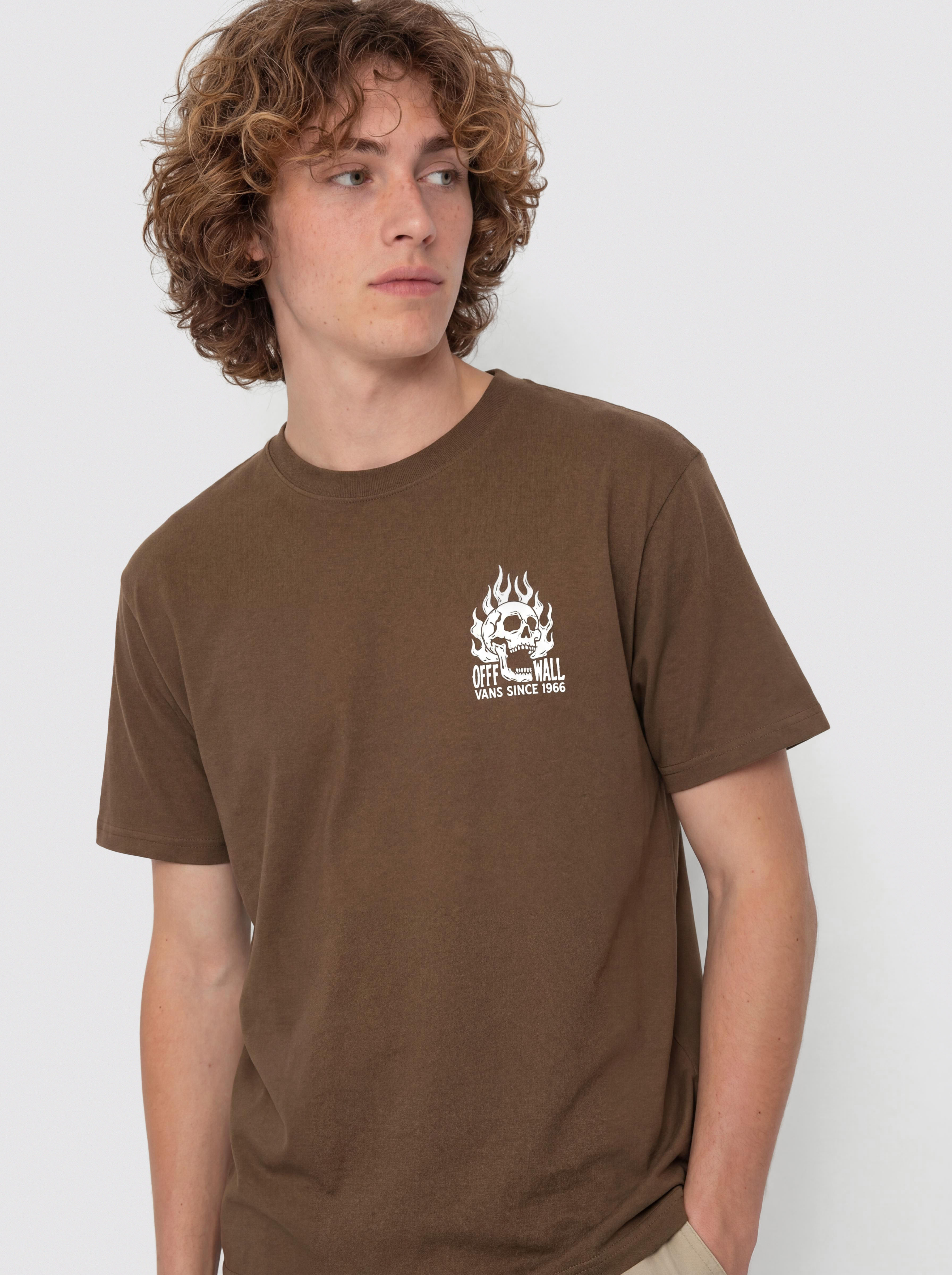 Brixton Regal Stt T-shirt - brown (washed navy/sepia)