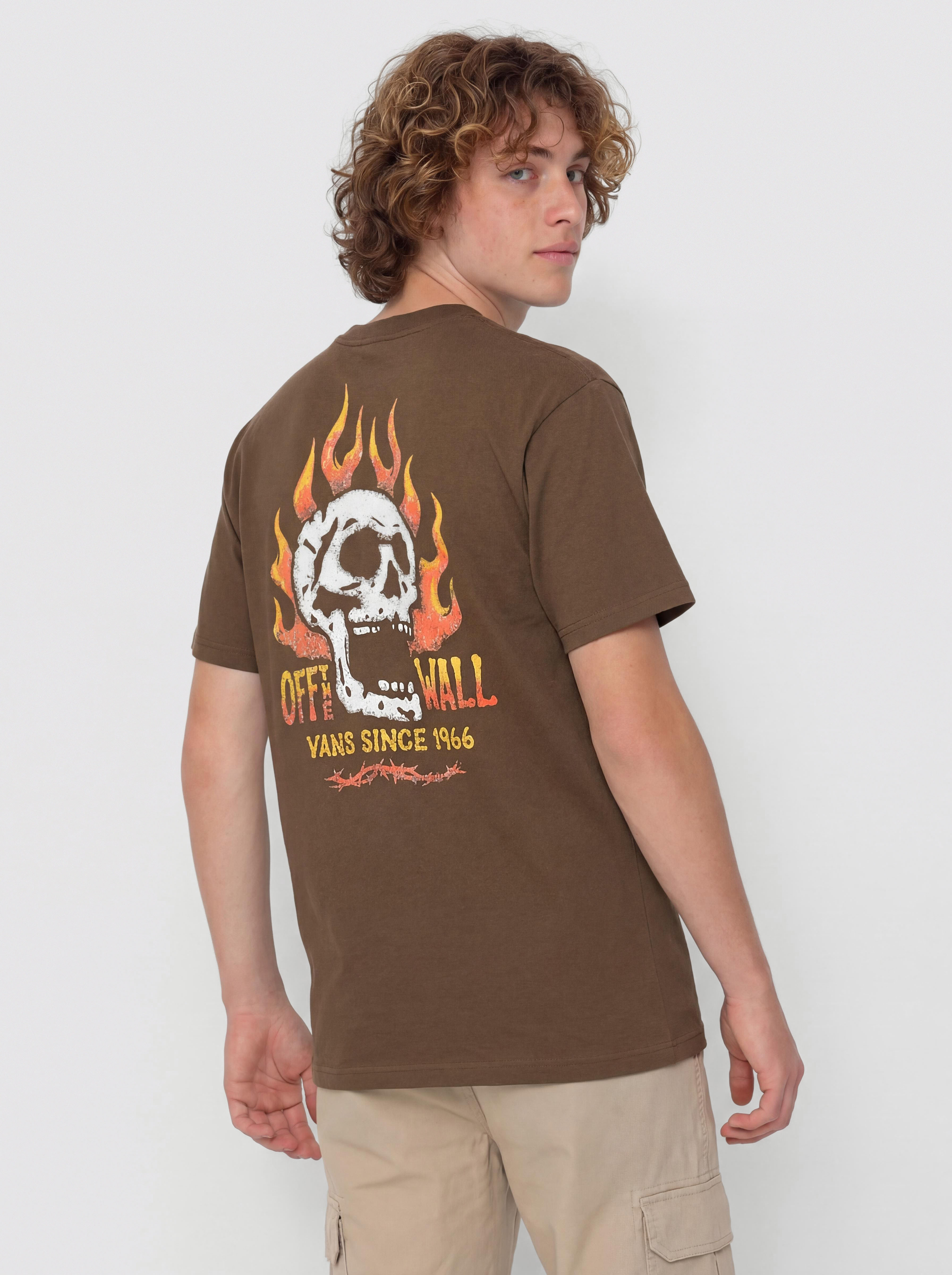 Vans Off The Wall Fever T-Shirt (vintage cocoa)