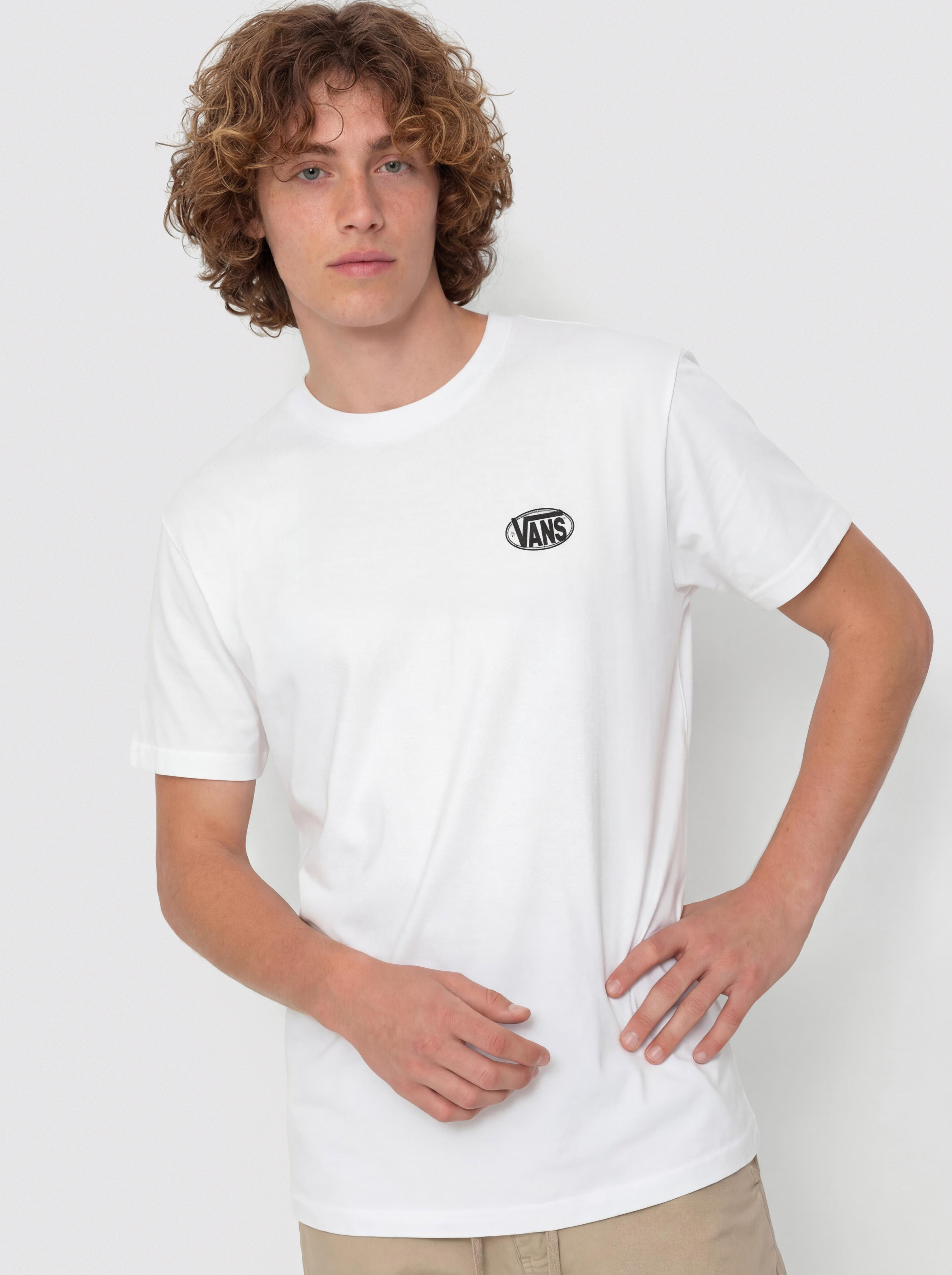Vans Oval Logo Loose T-Shirt (white)
