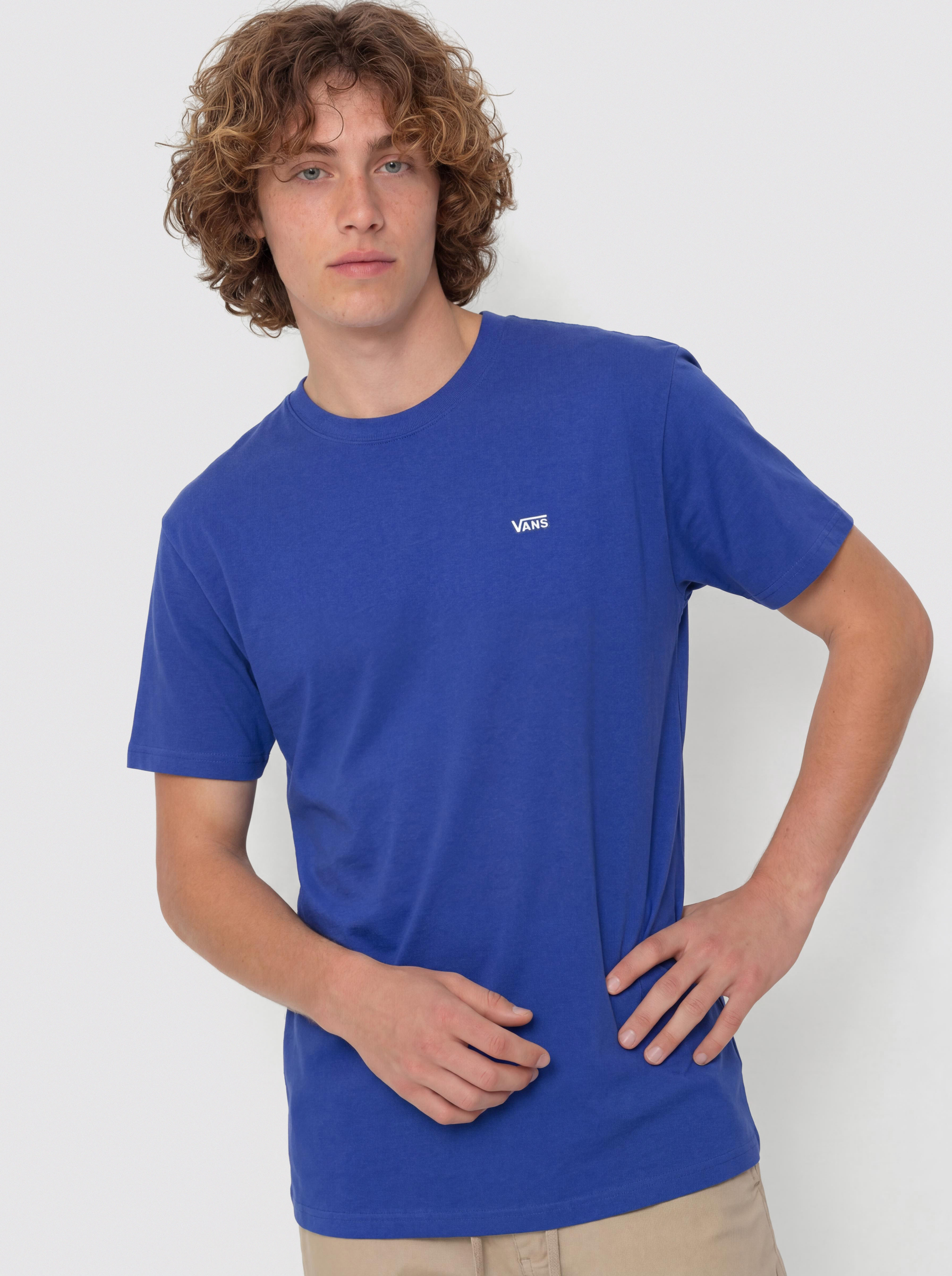 Vans Left Chest II Loose T-Shirt (royal cobalt)